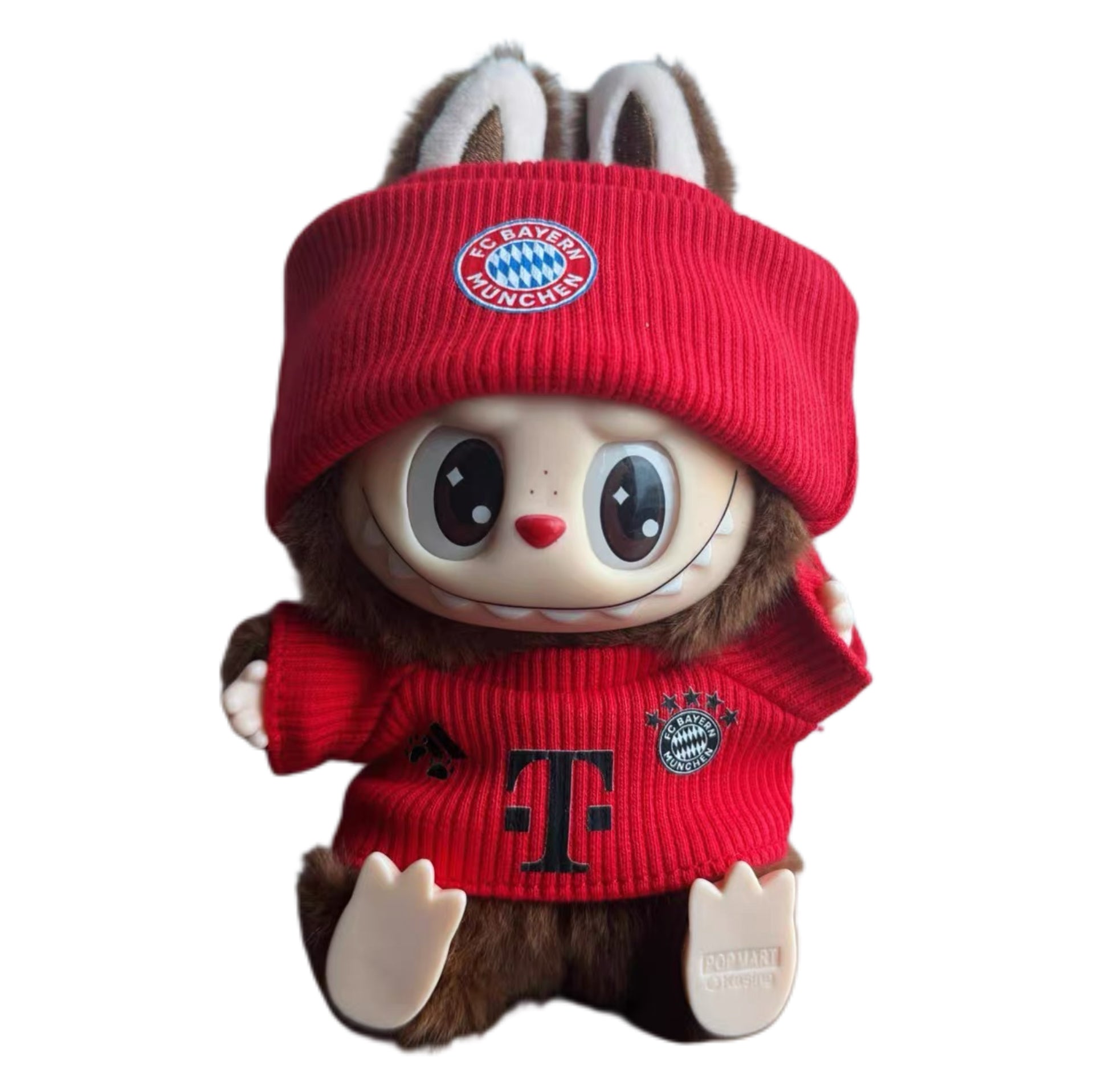 Labubu FC Bayern MÜnchen red Jersey – Player-Customizable