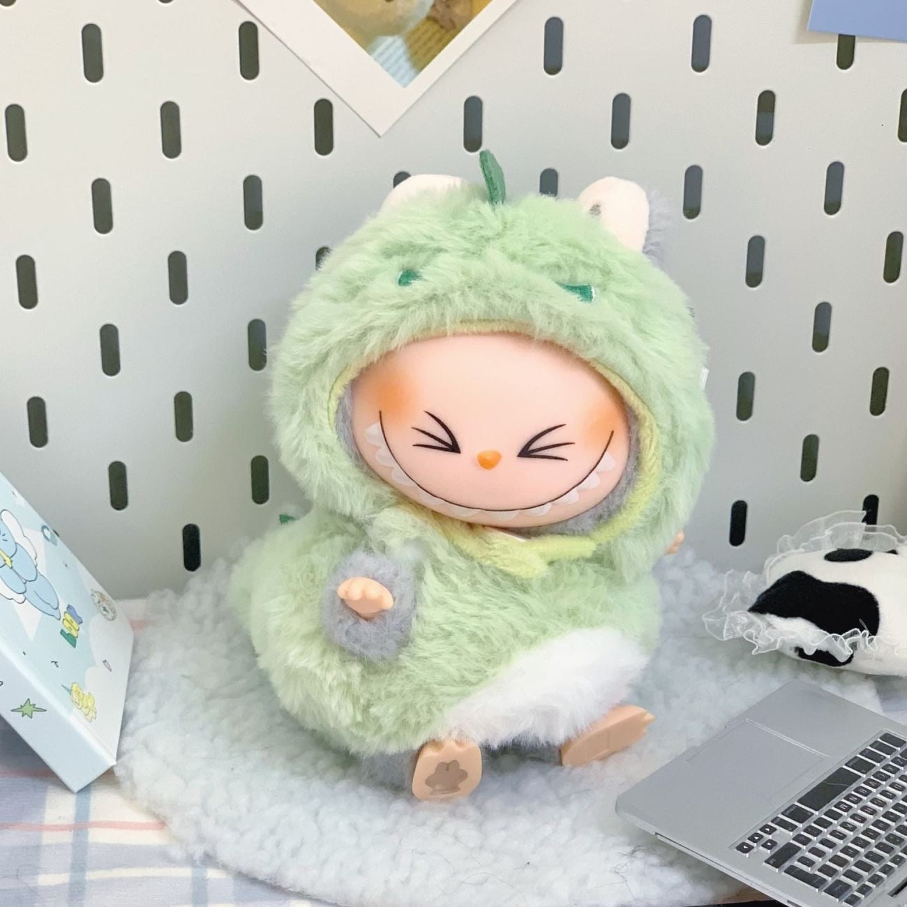 17cm Labubu Doll Clothes Set - Cute Dressing Outfits (Clothes Only) for Plush & Vinyl Figures