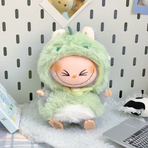 17cm Labubu Doll Clothes Set - Cute Dressing Outfits (Clothes Only) for Plush & Vinyl Figures