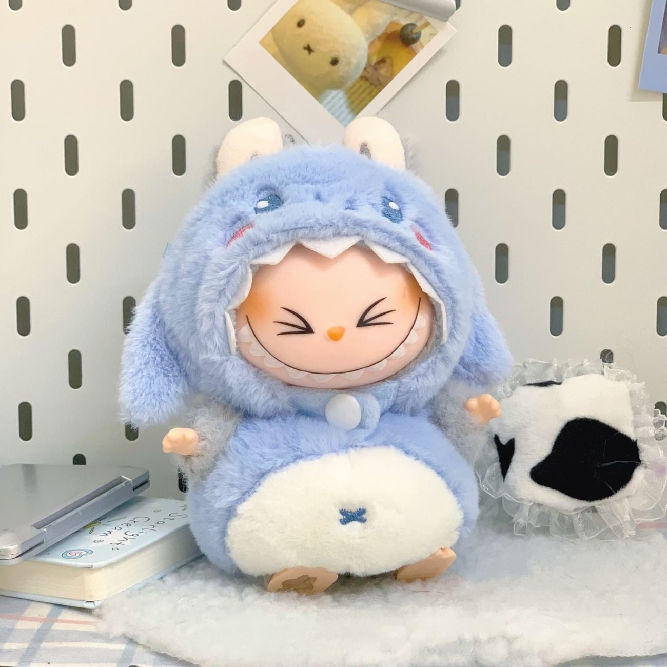 17cm Labubu Doll Clothes Set - Cute Dressing Outfits (Clothes Only) for Plush & Vinyl Figures