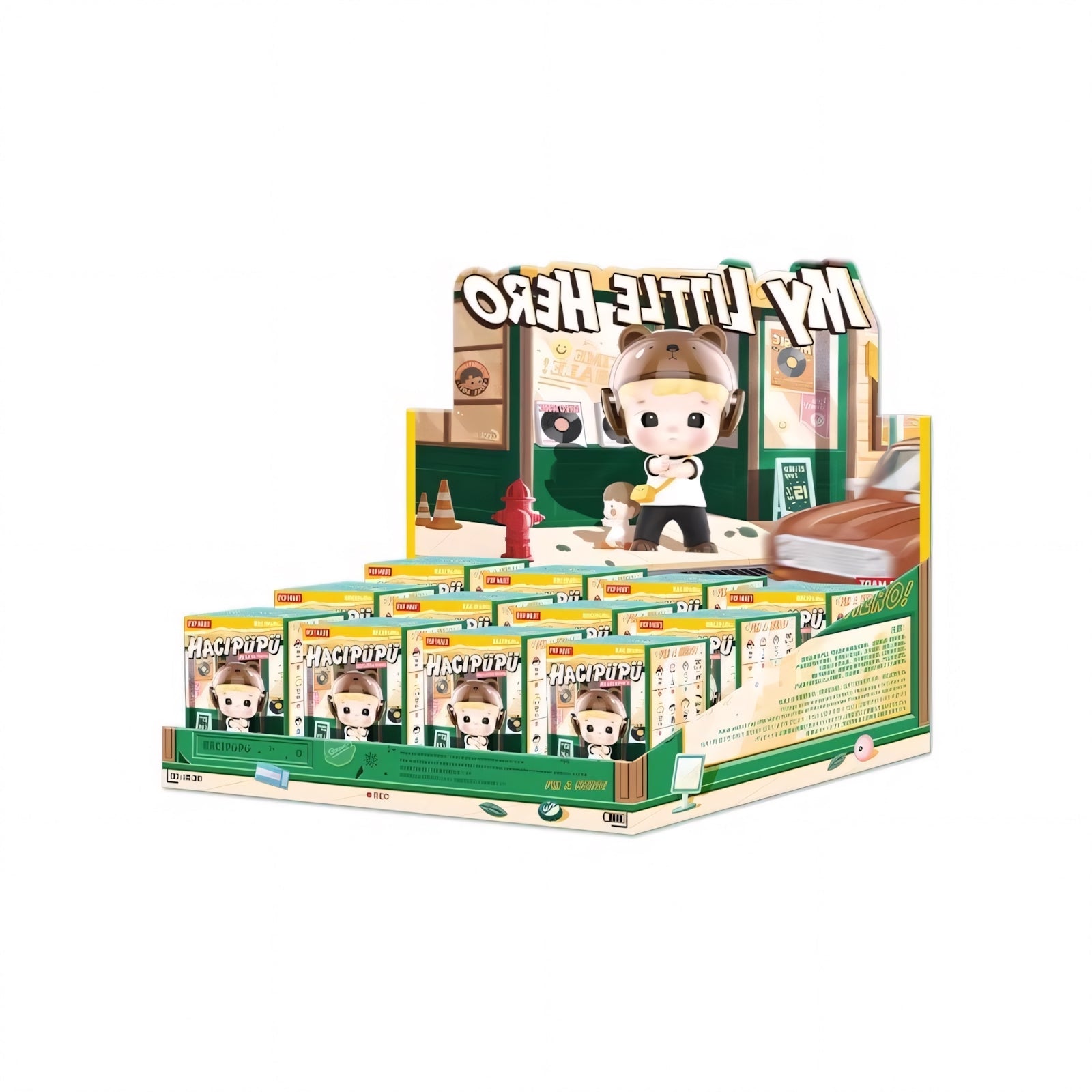 HACIPUPU My Little Hero Series Figures