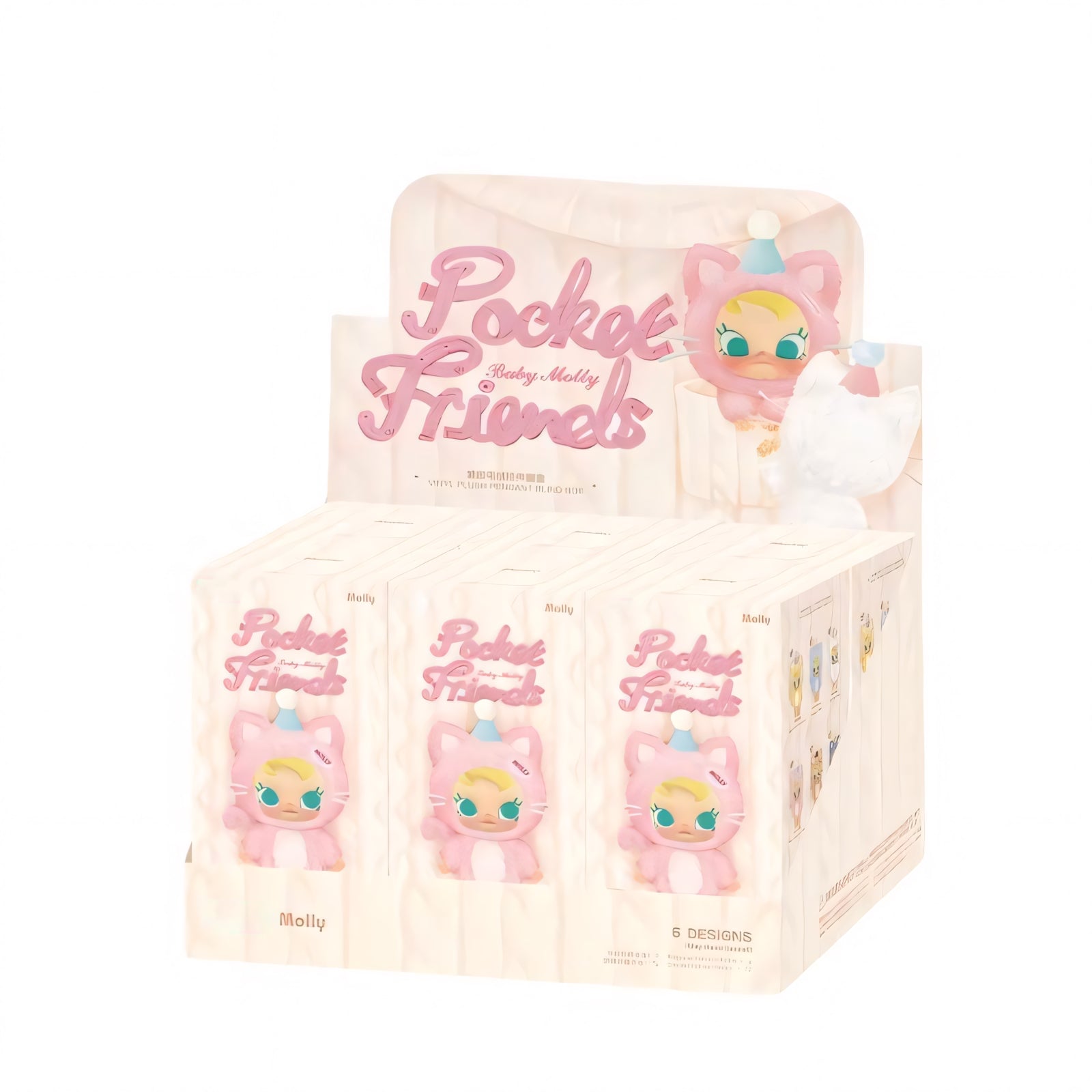 Baby Molly Pocket Friend Series Vinyl Plush Pendant