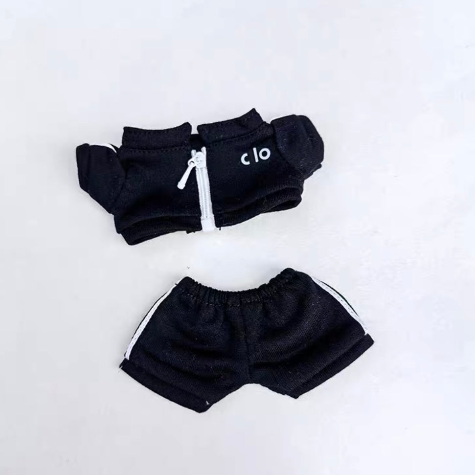 ALO 17cm Labubu Clothes Set(NO DOLL) Accessories Suit Unique Style