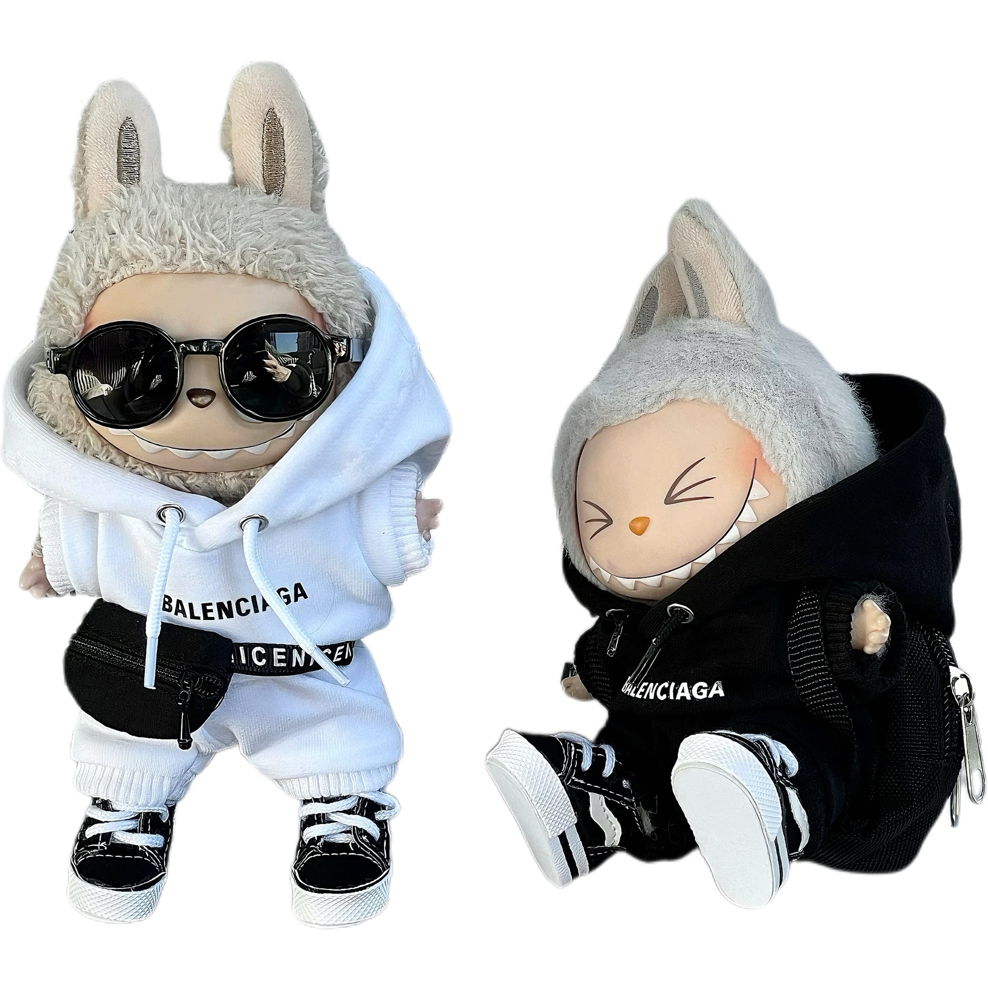 Labubu Clothes Set(NO DOLL) Balenciaga Suit Unique Style
