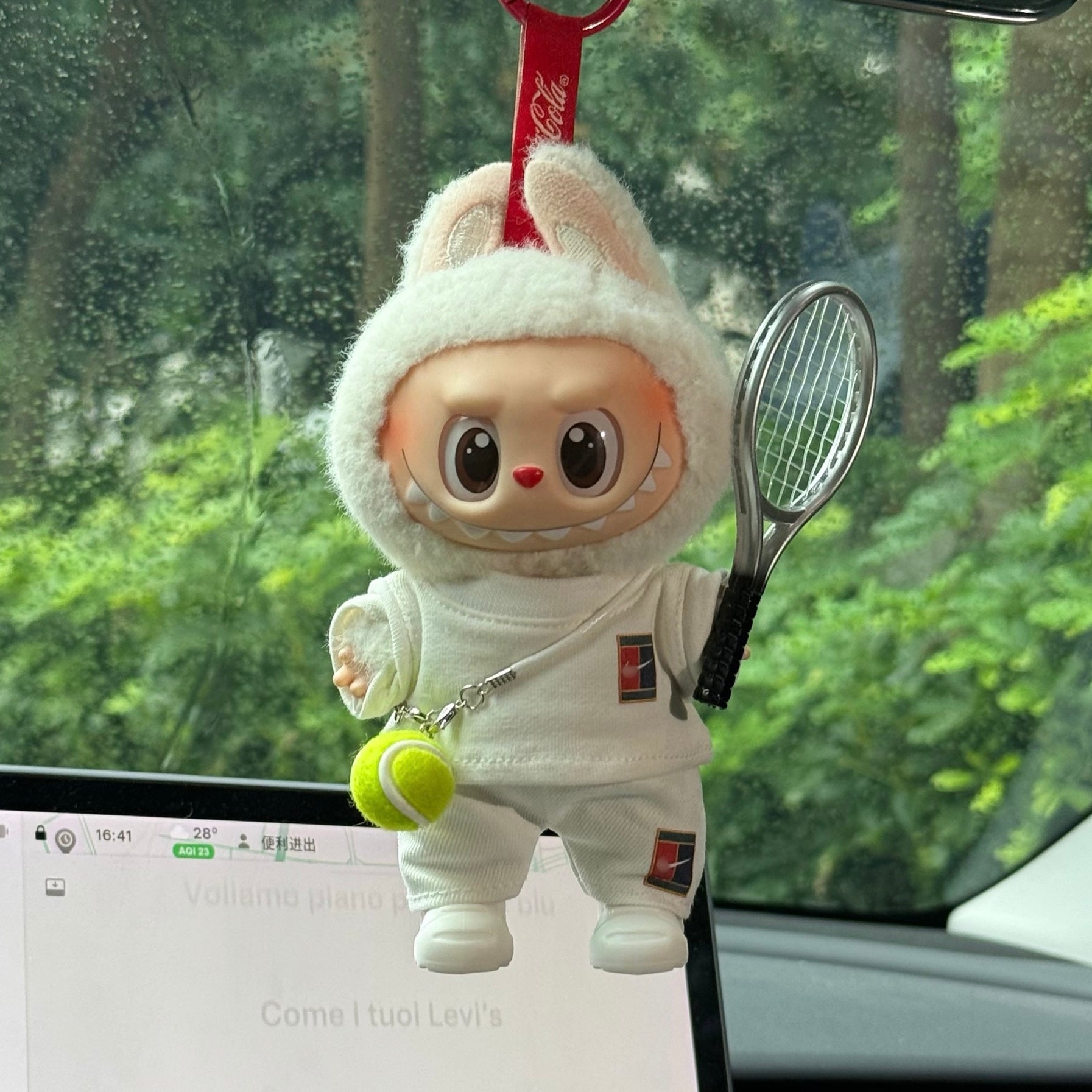 Labubu Wimbledon Alcaraz-Inspired Tennis Set DZQY