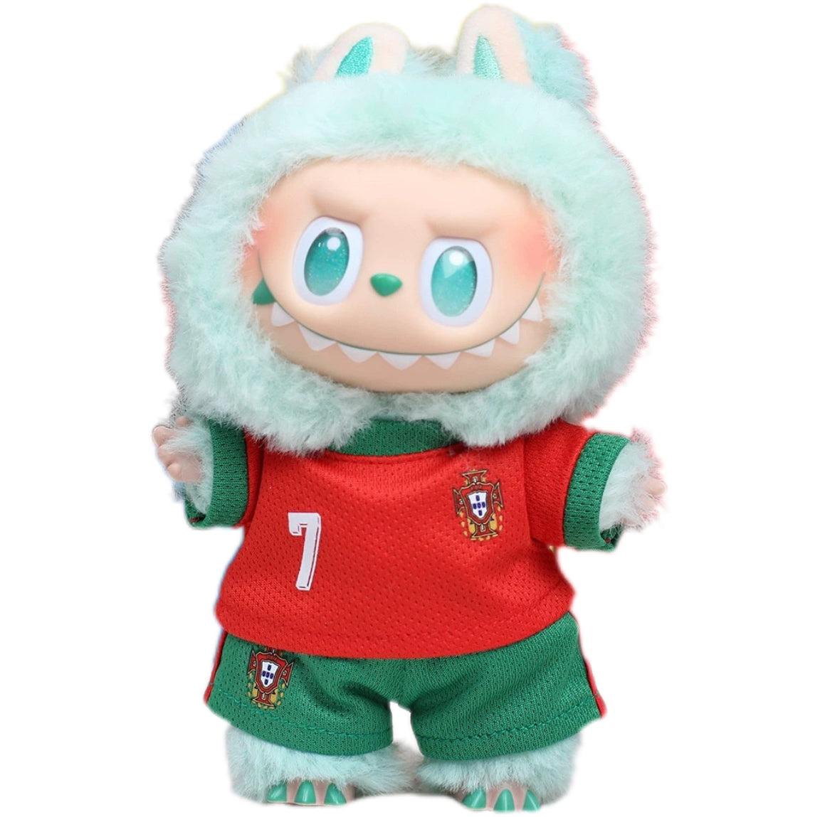 Portugal #7 Cristiano Ronaldo Labubu Jersey