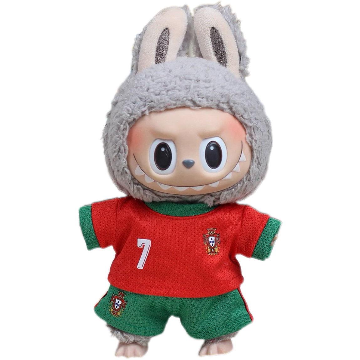Portugal #7 Cristiano Ronaldo Labubu Jersey