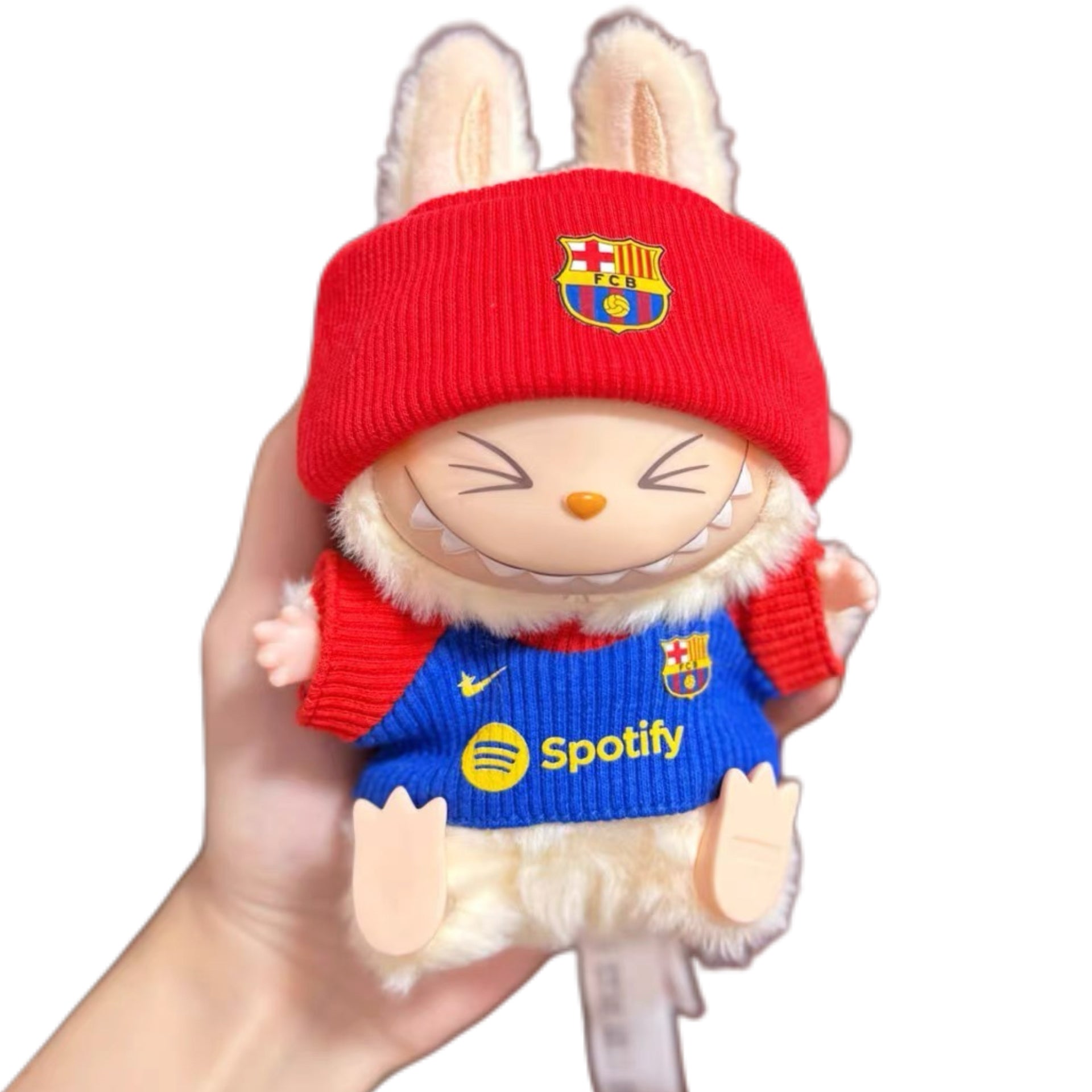 Labubu FC Barcelona Red & Blue Jersey – Player-Customizable