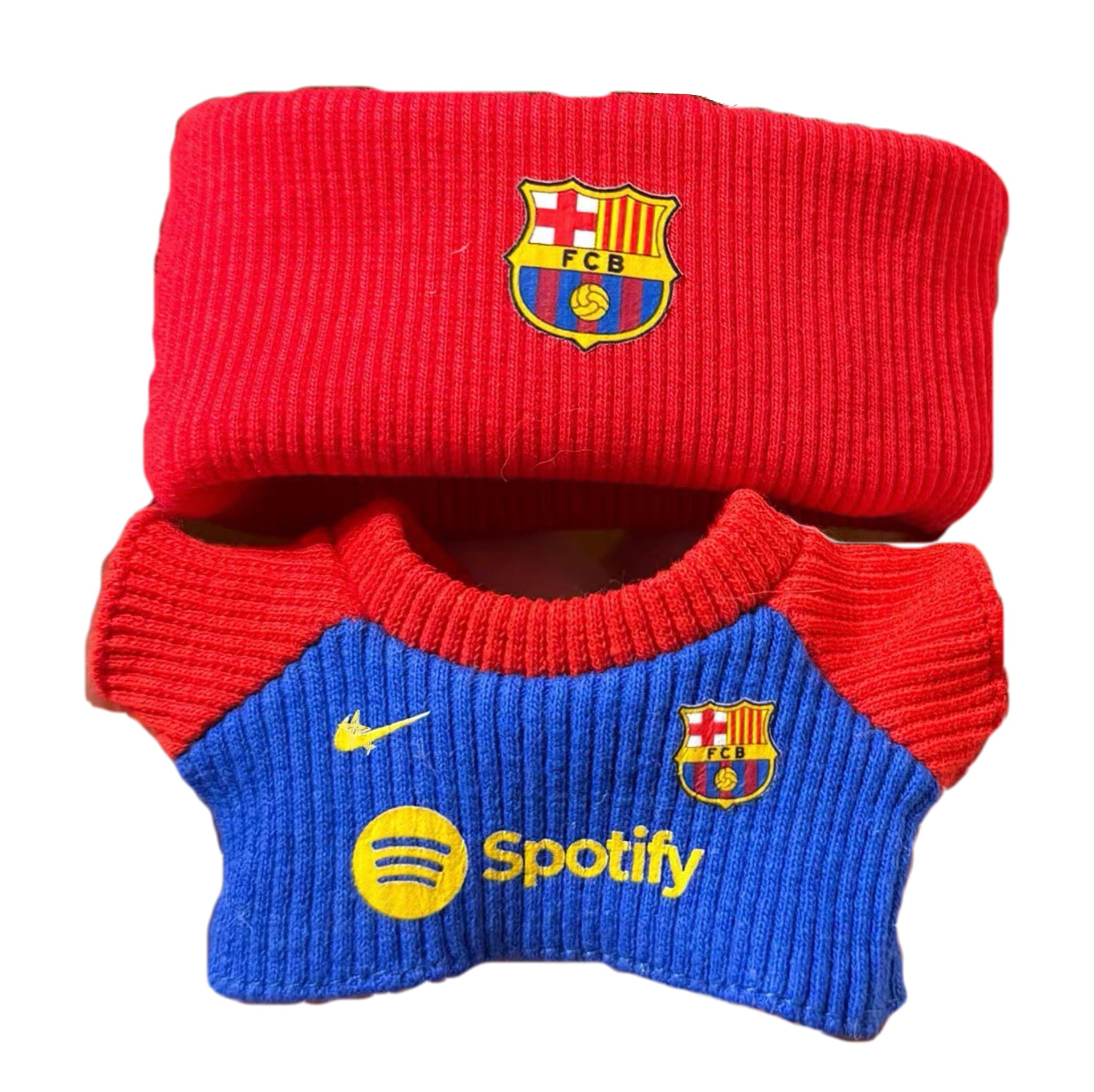 Labubu FC Barcelona Red & Blue Jersey – Player-Customizable