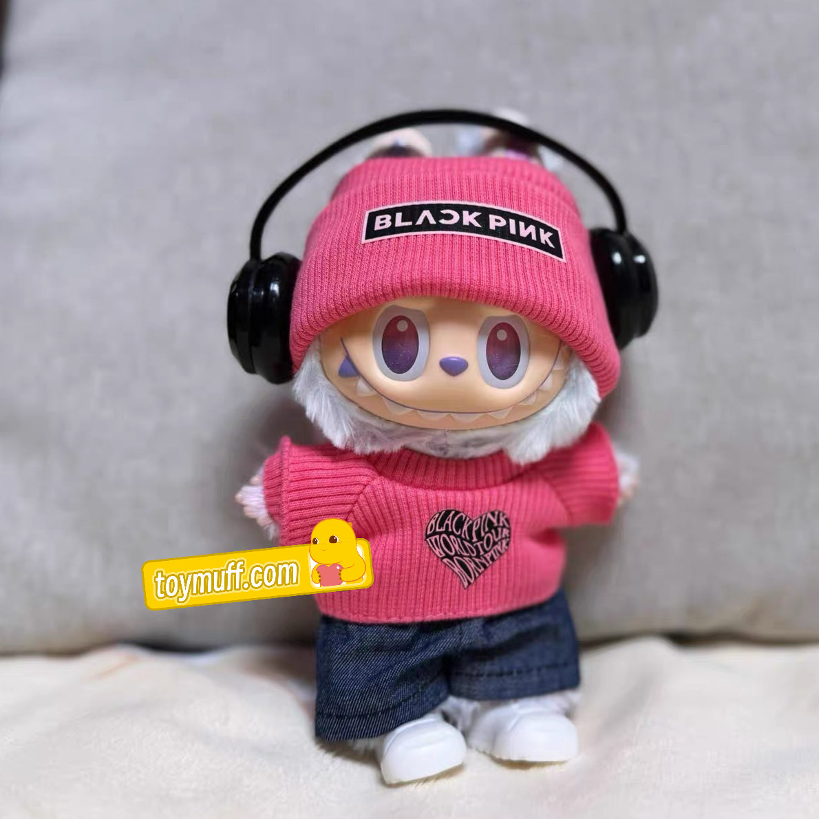Labubu BLACKPINK  Couture Doll Ensemble  DZQY