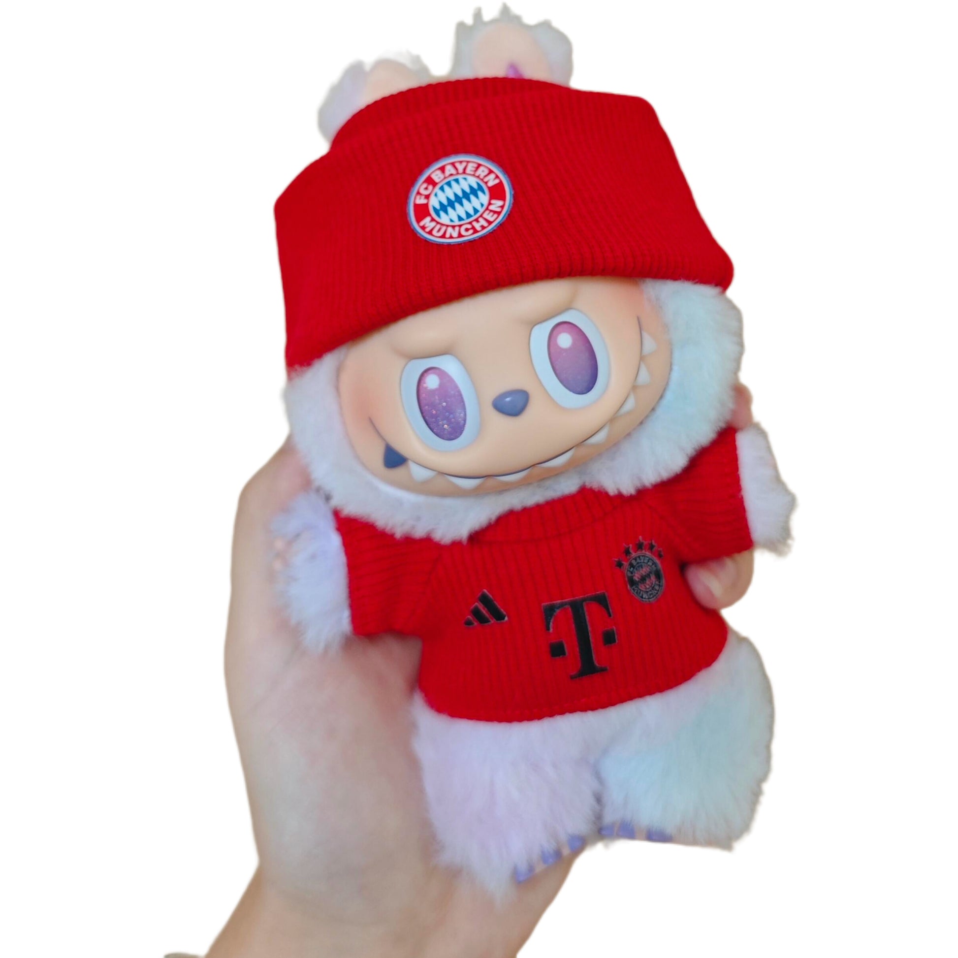 Labubu  FC Bayern MÜnchen red Jersey – Player-Customizable