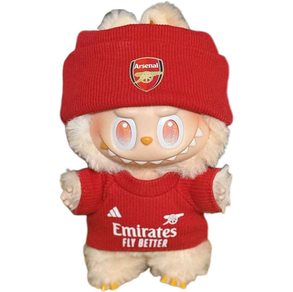 Labubu  Arsenal red Jersey – Player-Customizable