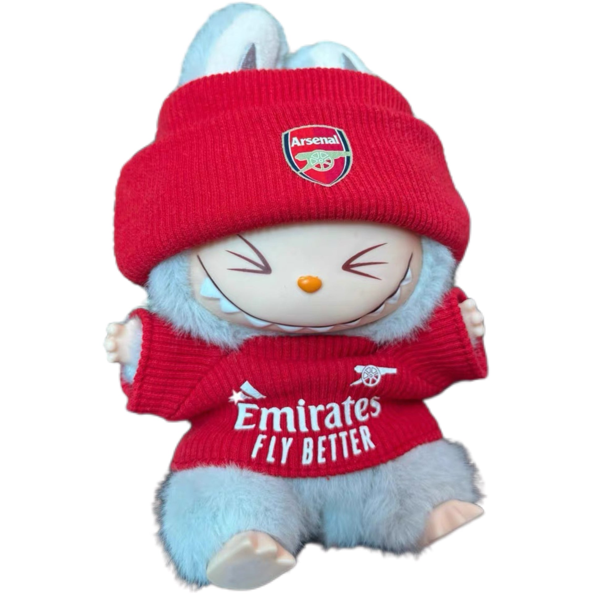 Labubu  Arsenal red Jersey – Player-Customizable