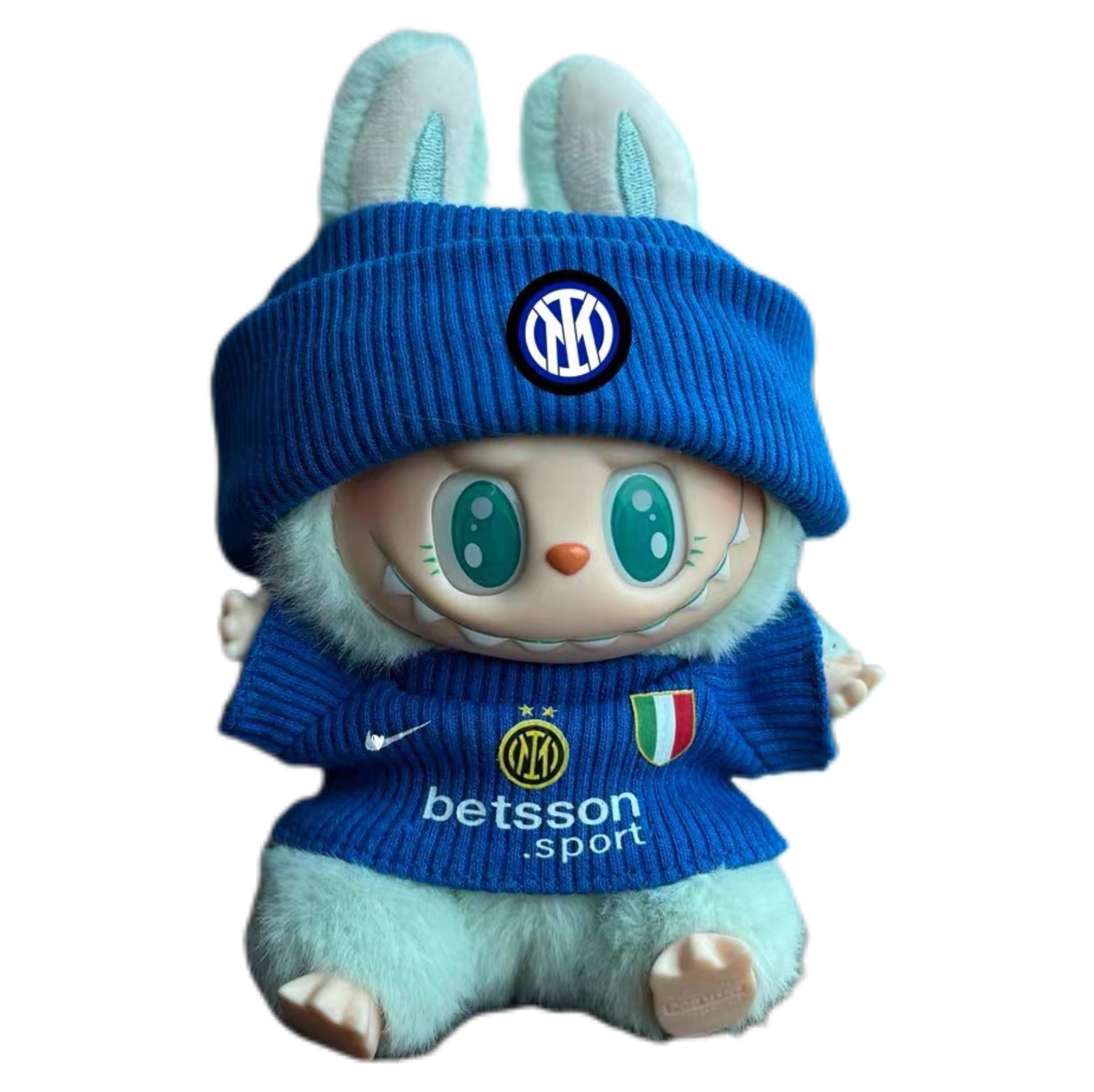 Labubu F.C. Inter Milan blue Jersey – Player-Customizable