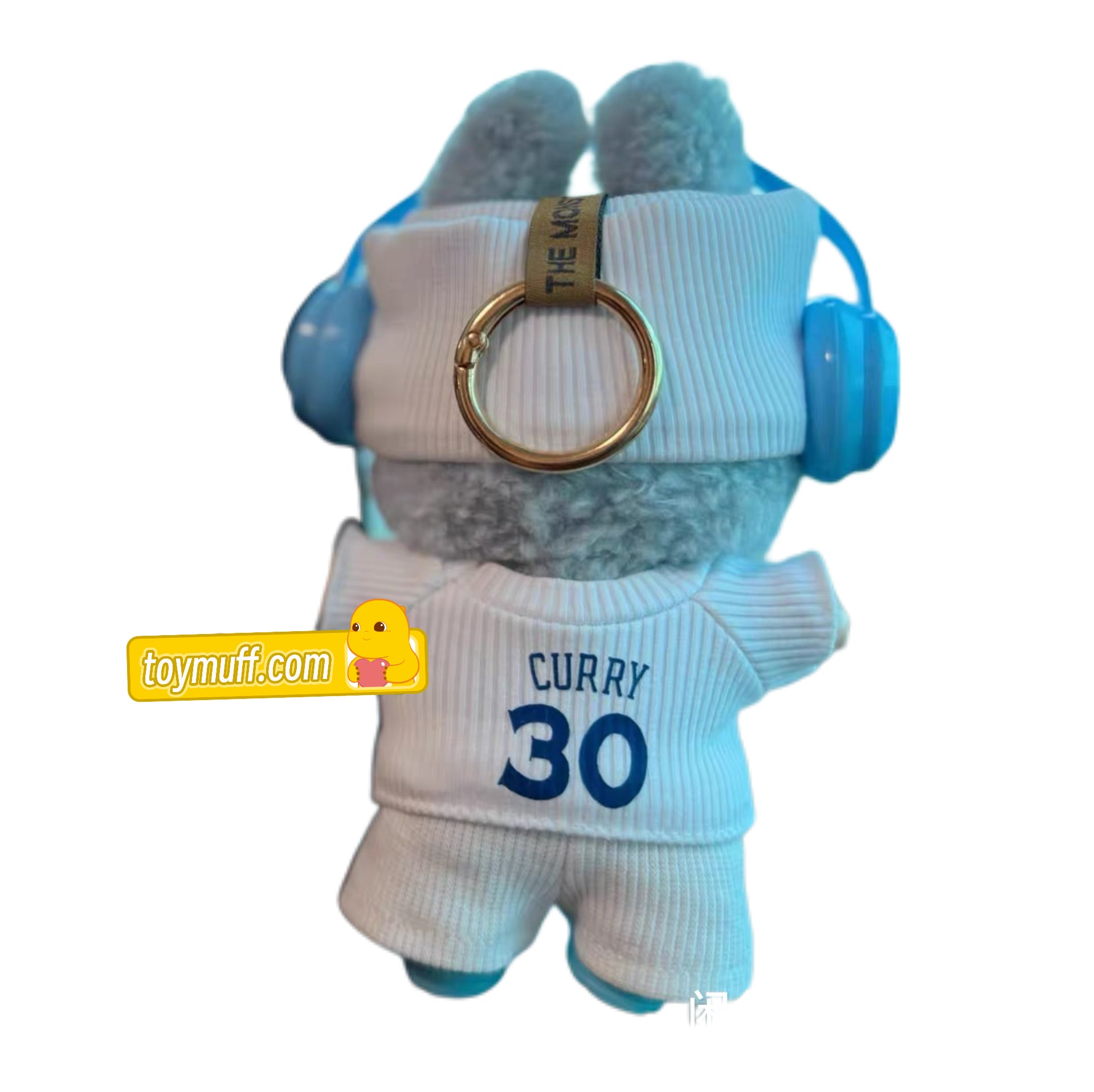 Warriors Labubu Doll Jersey - Stephen Curry Edition