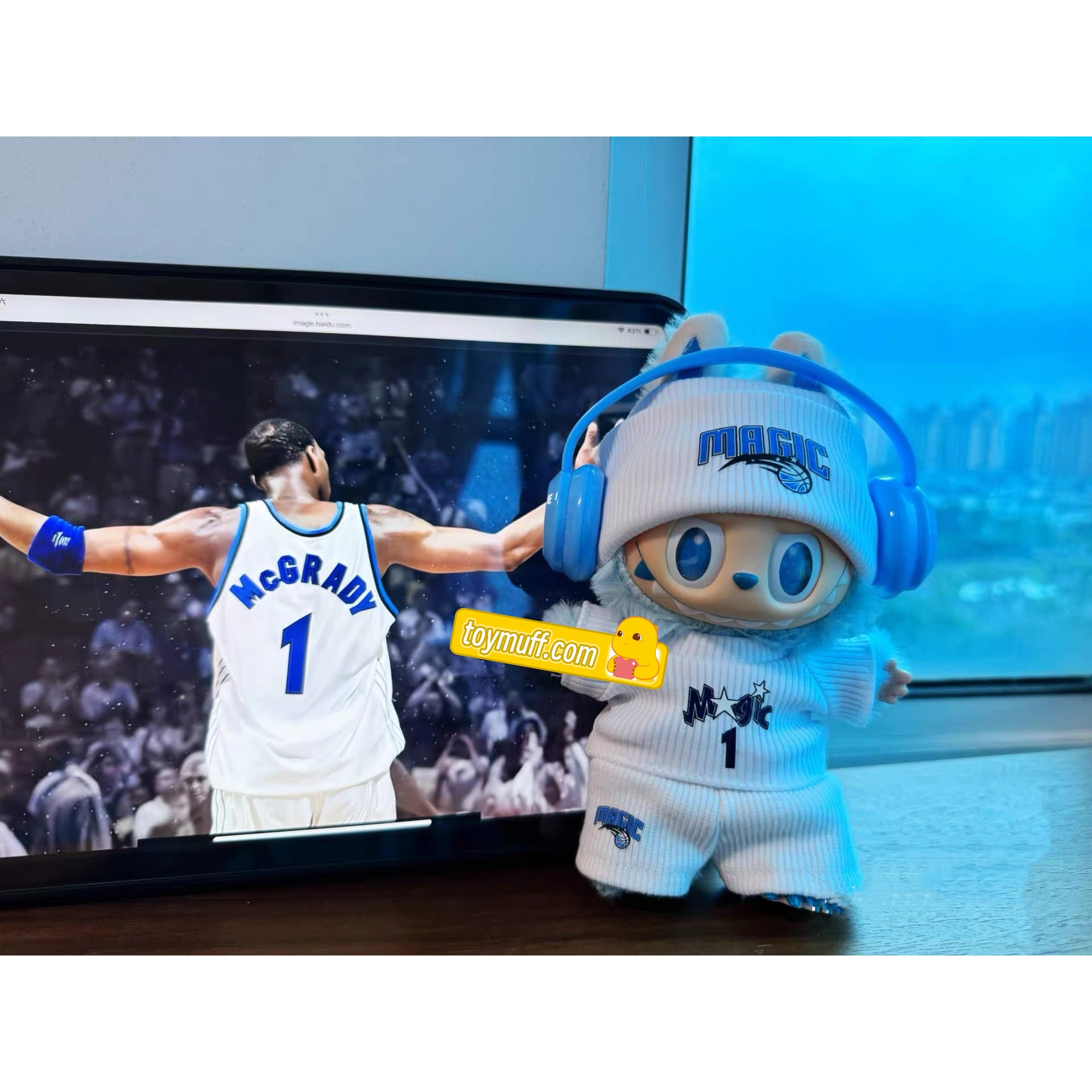 Orlando Magic T-Mac Labubu Doll Jersey (#1 Edition)
