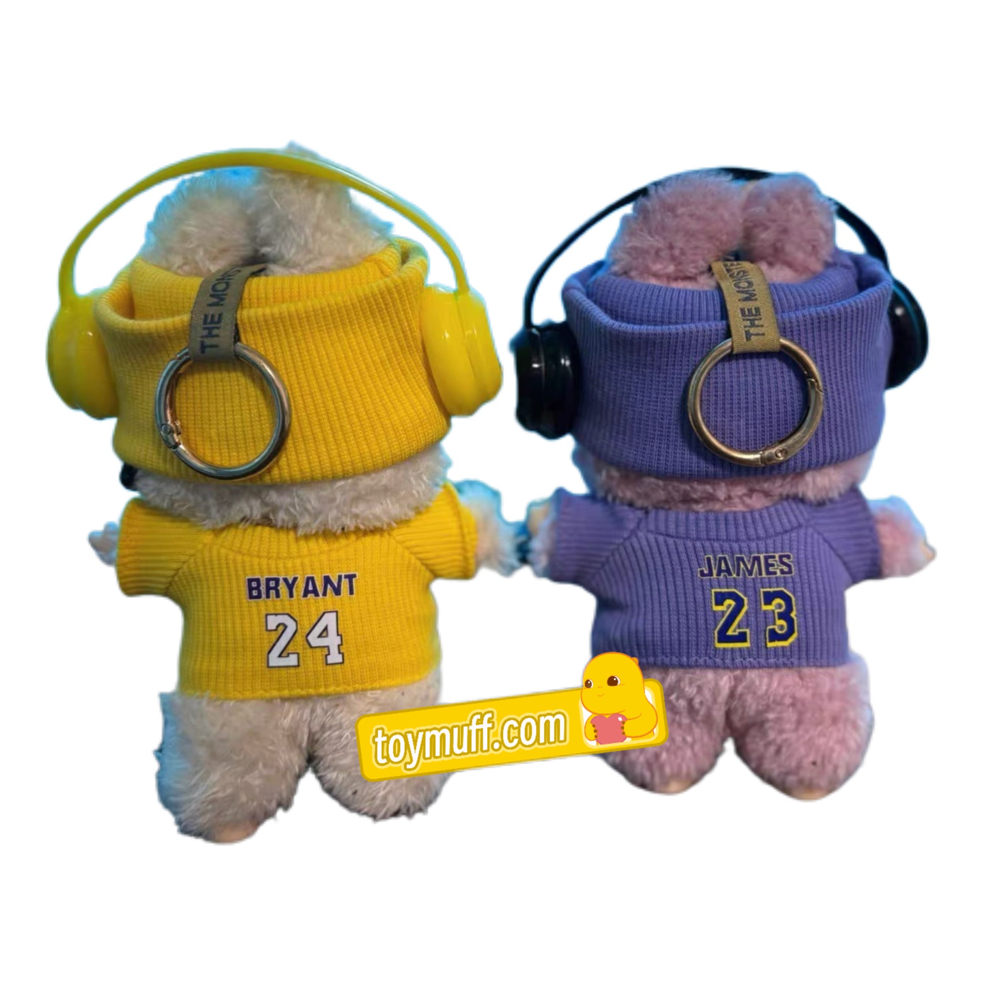 Labubu LAKERS yellow/purple Jersey Basketball