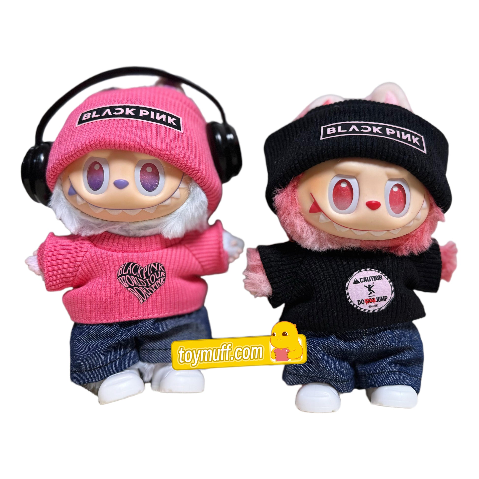 Labubu BLACKPINK  Couture Doll Ensemble  DZQY