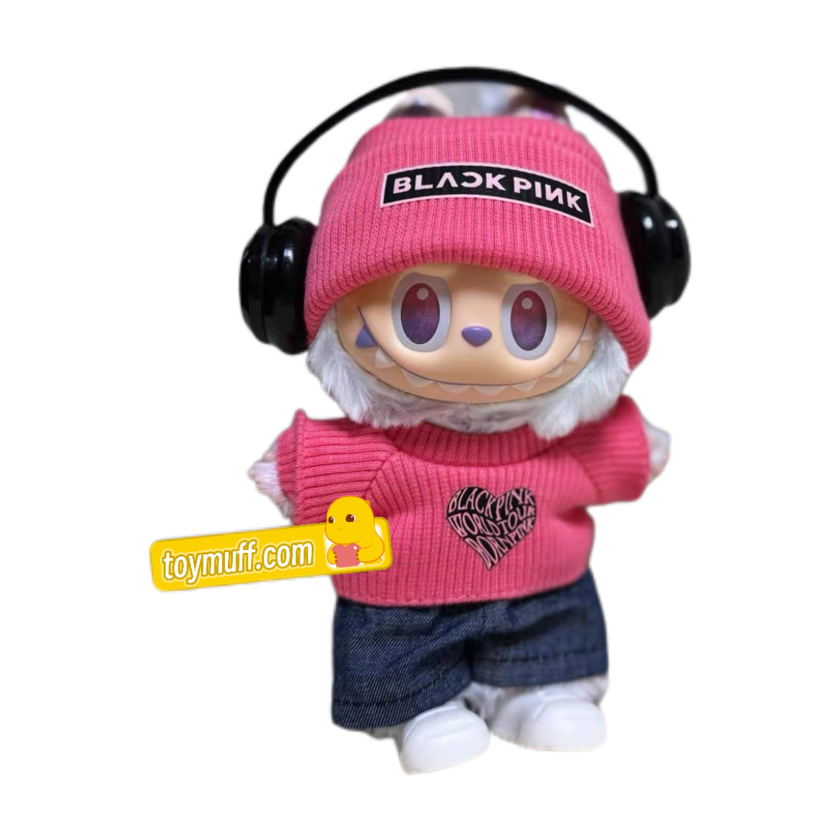 Labubu BLACKPINK  Couture Doll Ensemble  DZQY