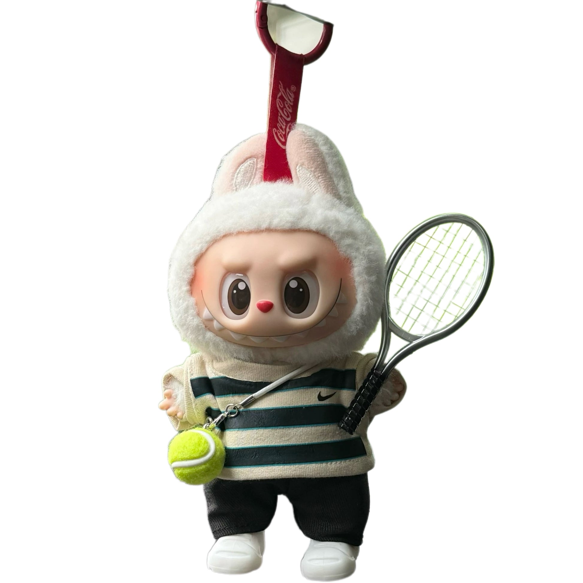Labubu French Open Champion Alcaraz-Inspired striped Tennis Set DZQY