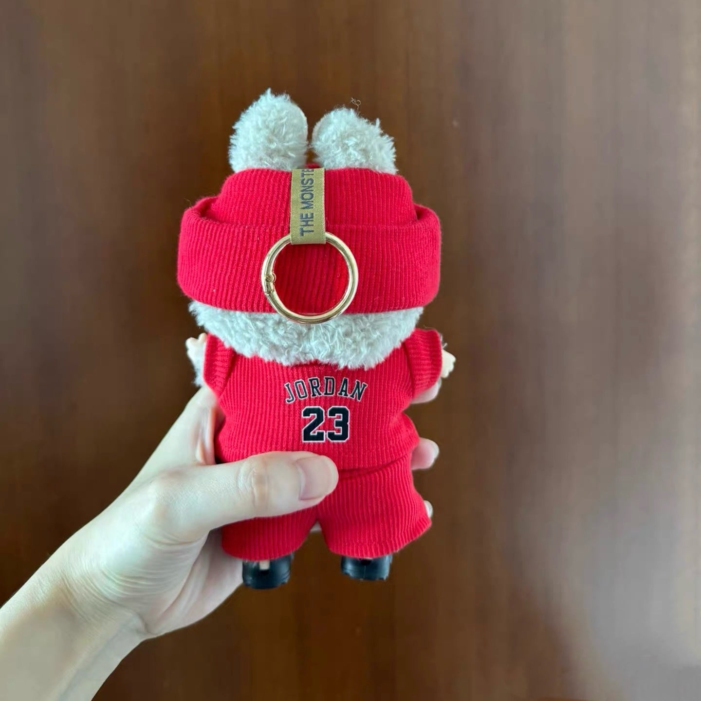 Chicago Bulls #23 Labubu Doll red Jersey