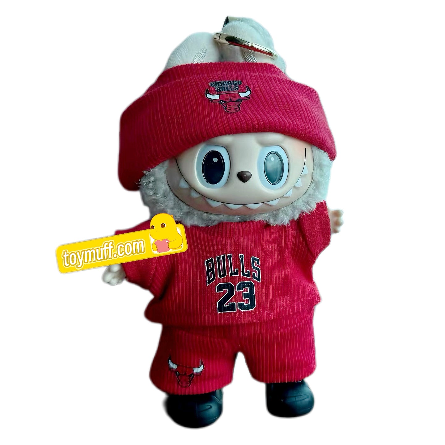 Chicago Bulls #23 Labubu Doll red Jersey