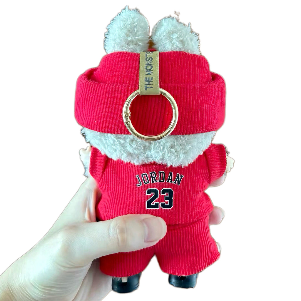 Chicago Bulls #23 Labubu Doll red Jersey