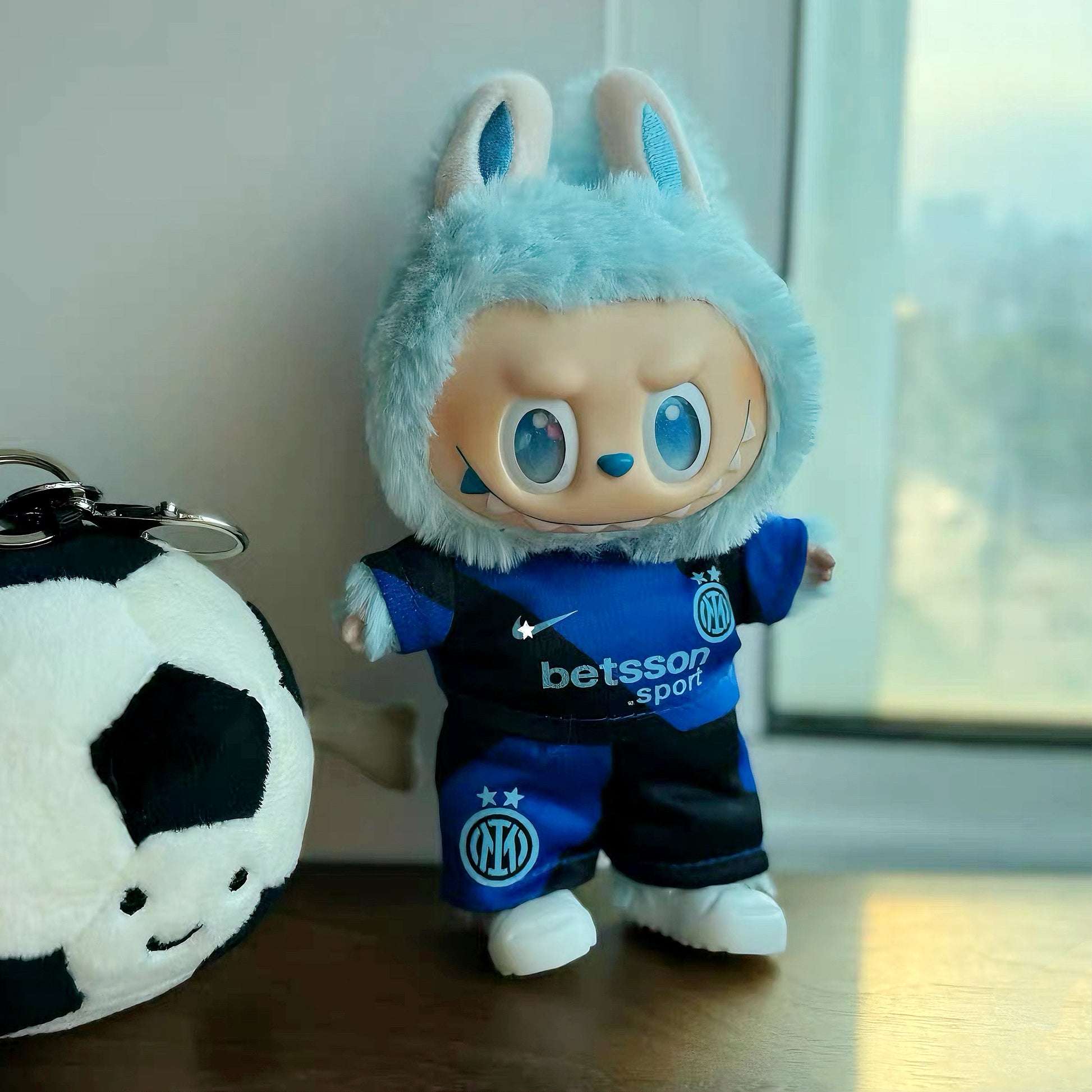 Labubu F.C. Inter Milan blue Jersey 2.0 – Player-Customizable