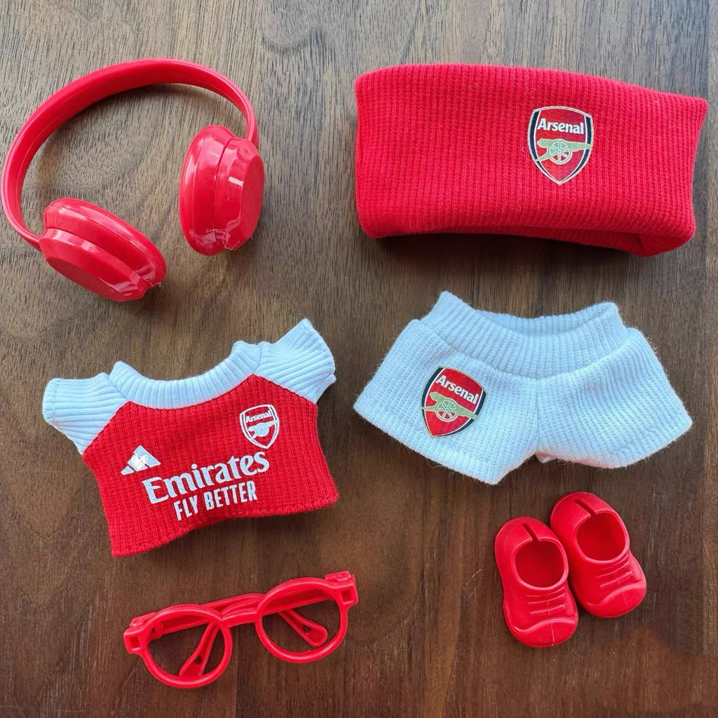 Labubu  Arsenal red/white Jersey 2.0 – Player-Customizable