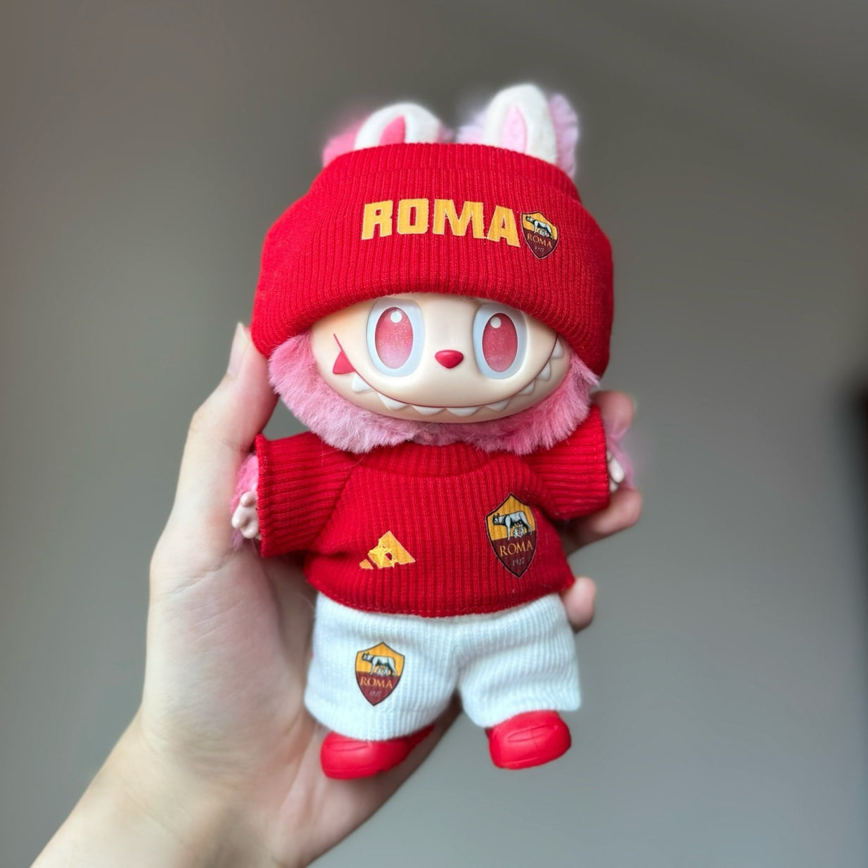 Labubu AS Roma red Jersey – Player-Customizable