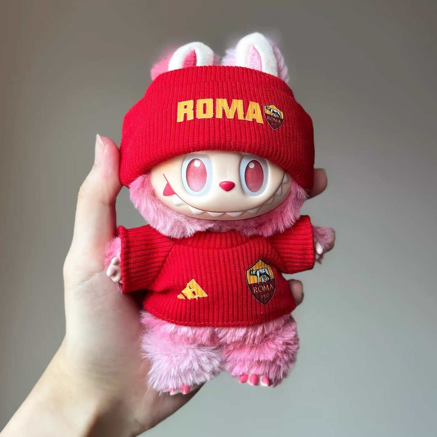Labubu AS Roma red Jersey – Player-Customizable