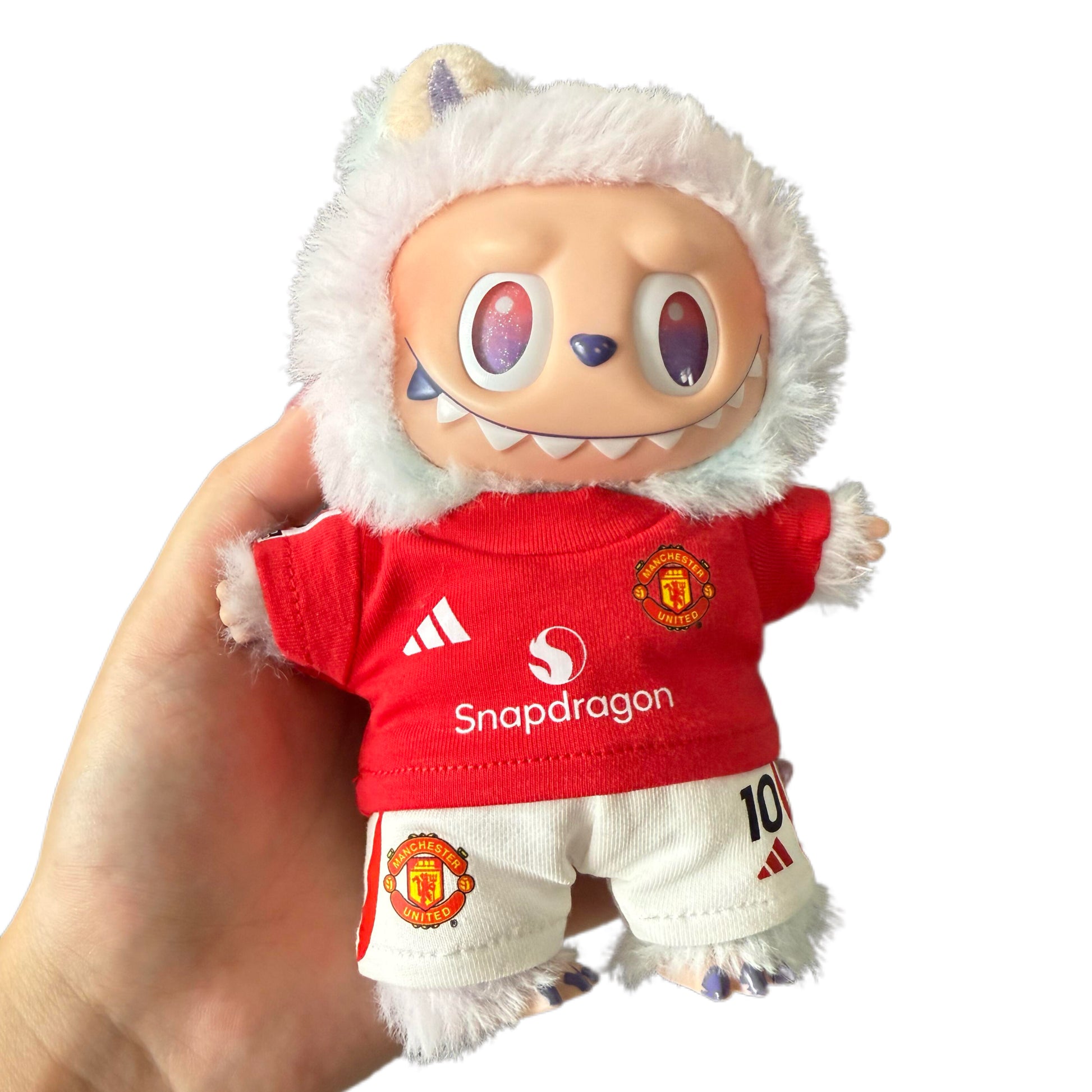 Labubu Manchester United Jersey 2.0 – Player-Customizable