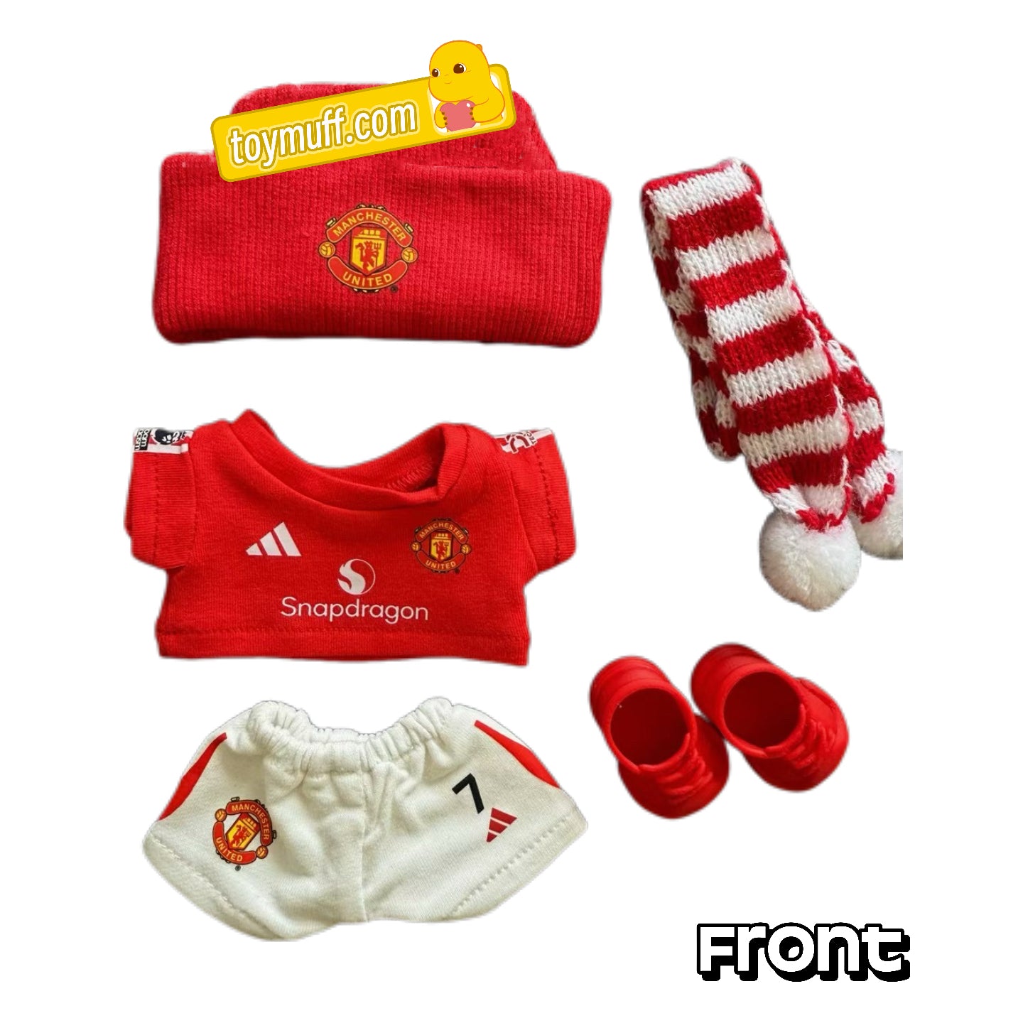 Labubu Manchester United Jersey 2.0 – Player-Customizable
