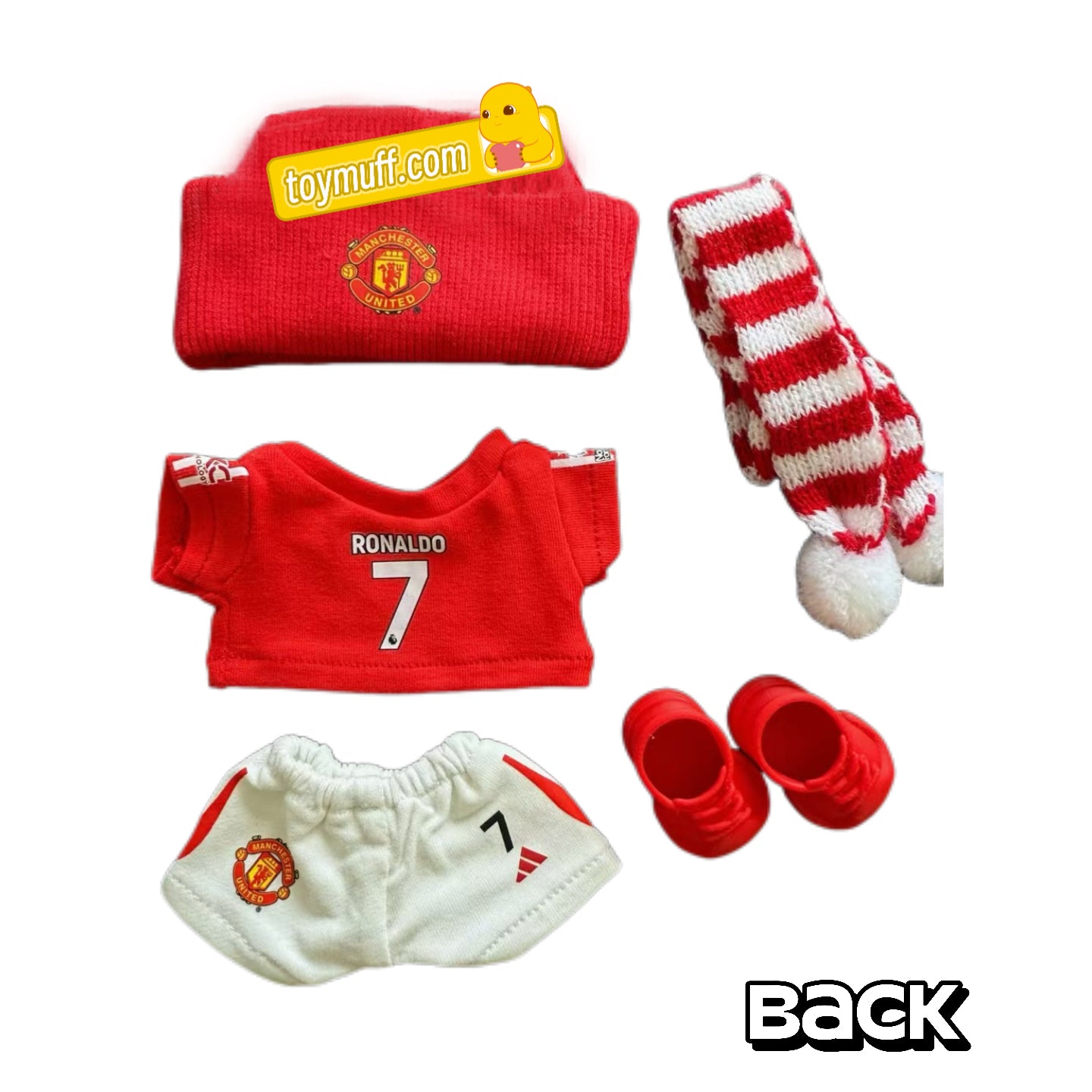 Labubu Manchester United Jersey 2.0 – Player-Customizable