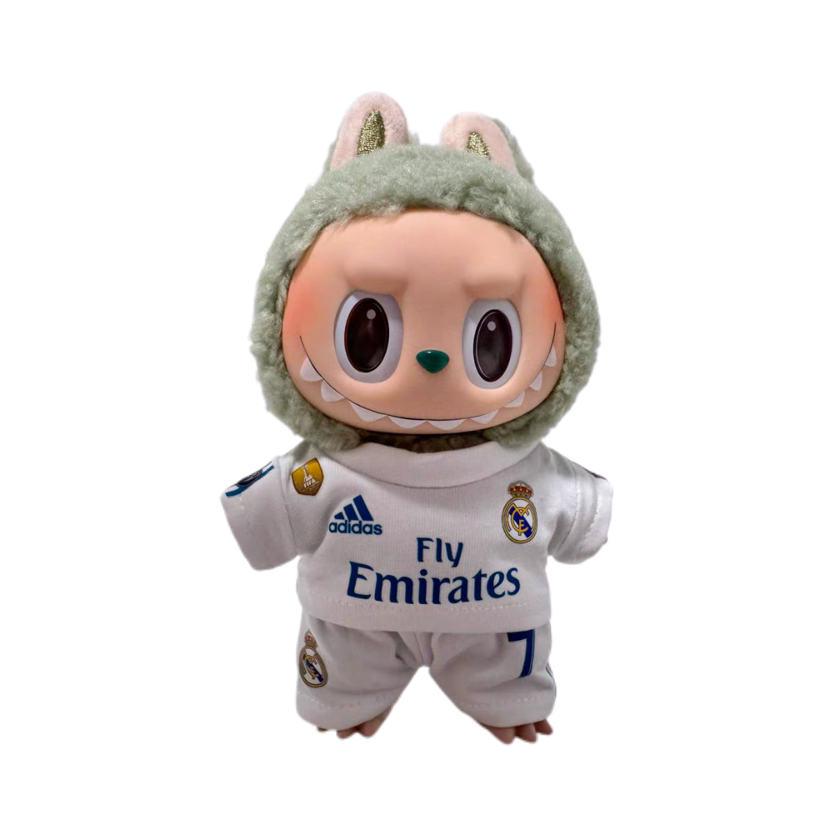 Labubu Real Madrid Jersey 2.0 – Player-Customizable