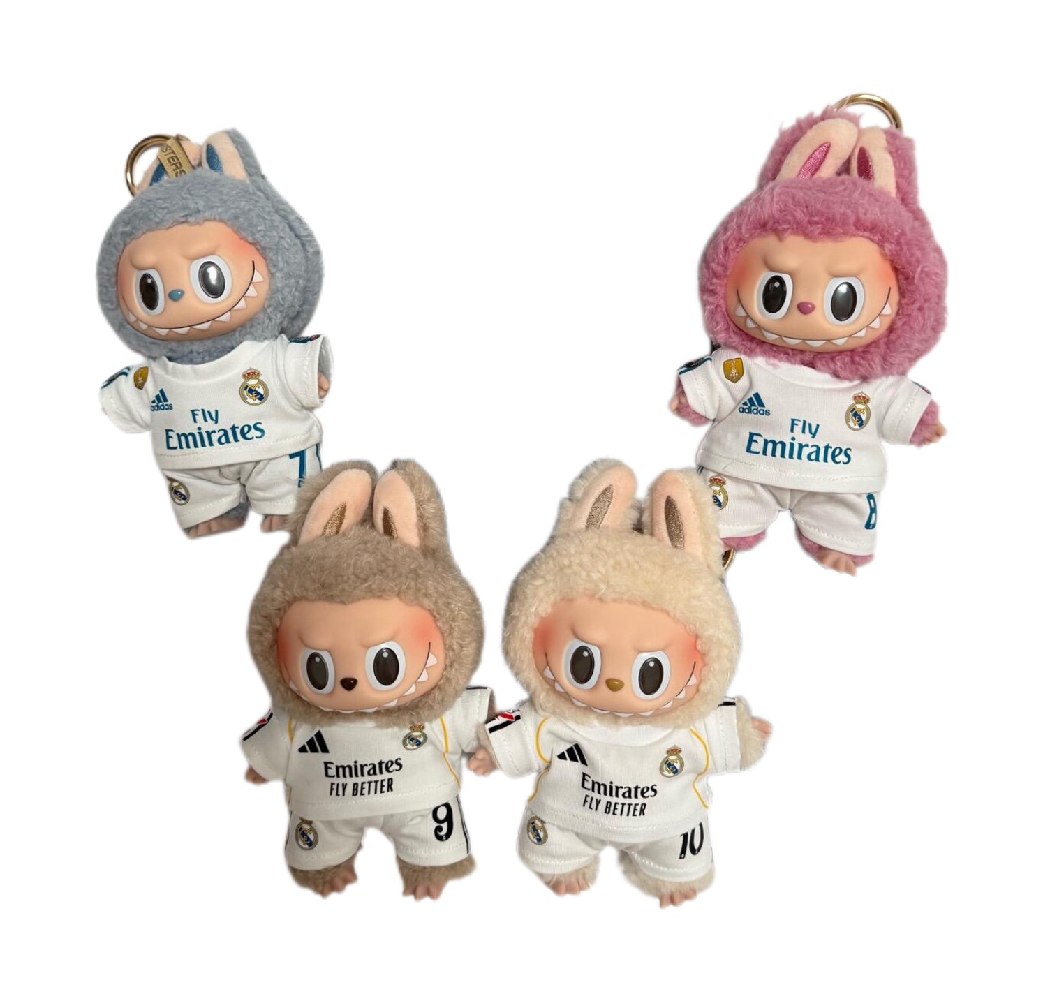 Labubu Real Madrid Jersey 2.0 – Player-Customizable