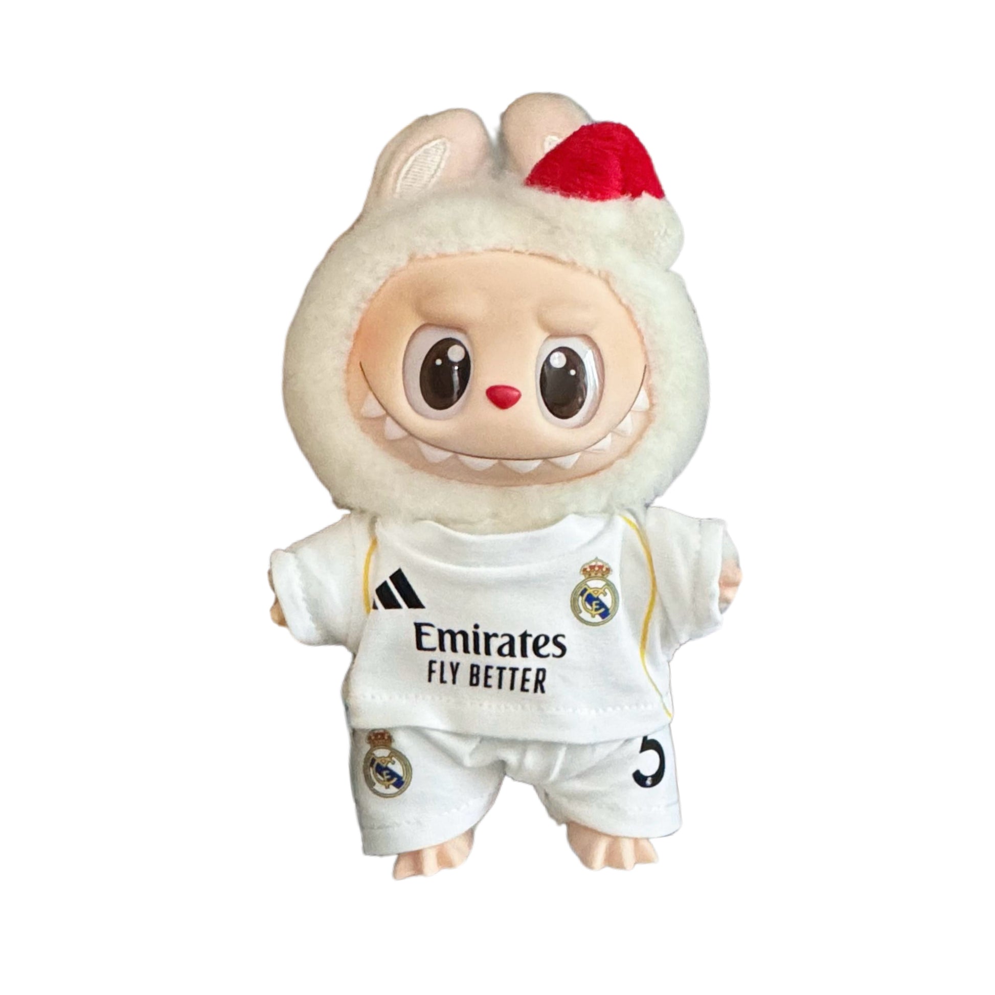 Labubu Real Madrid Jersey 2.0 – Player-Customizable
