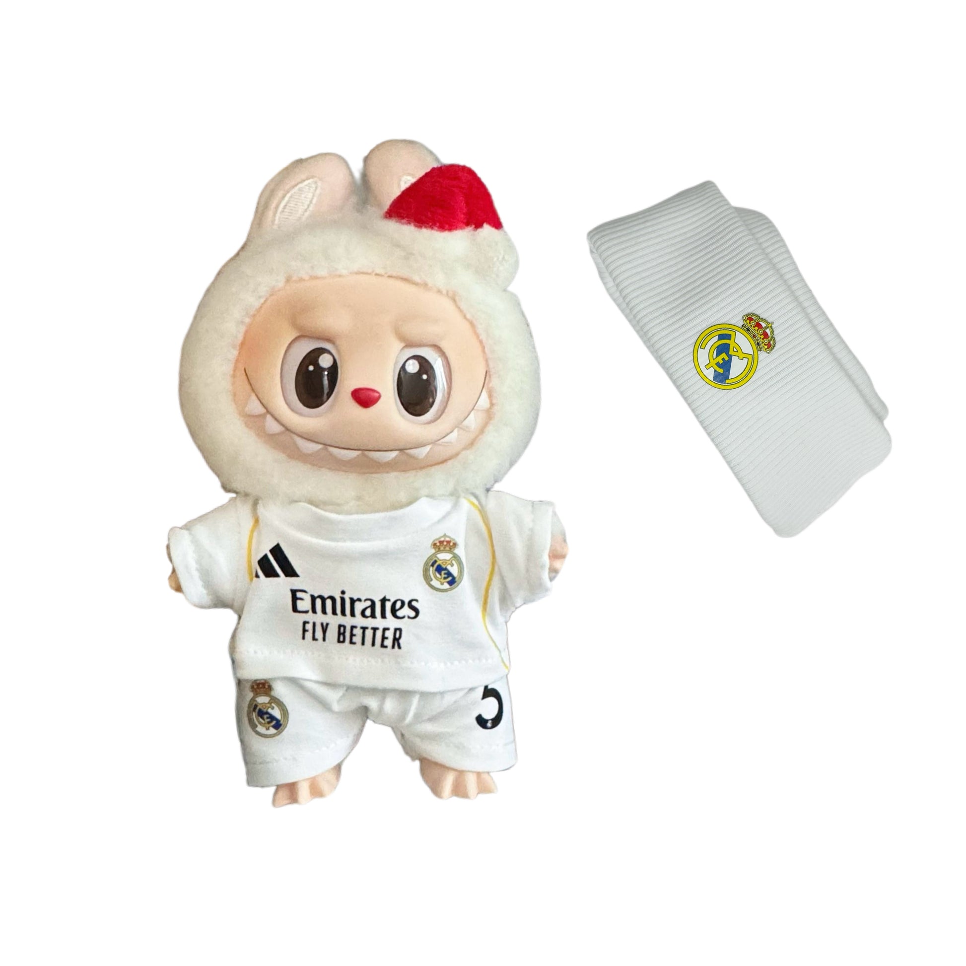 Labubu Real Madrid Jersey 2.0 – Player-Customizable