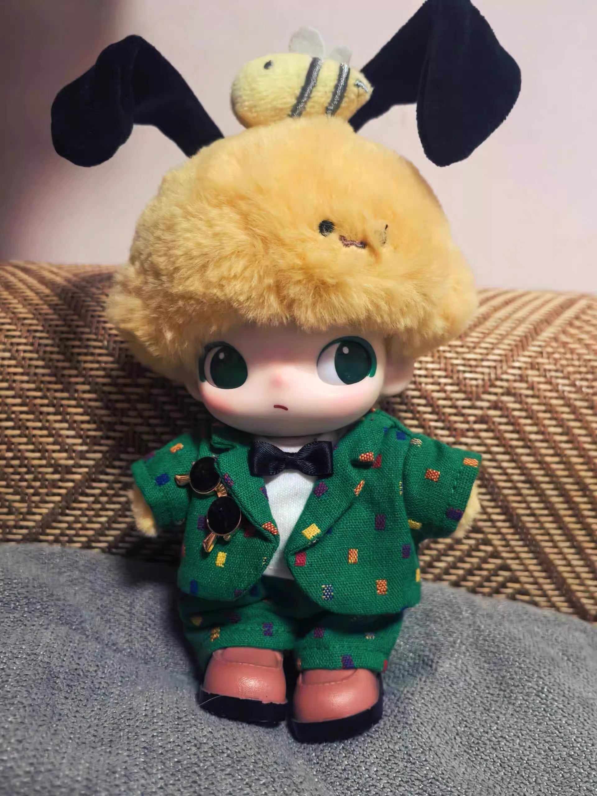 DIMOO Green Suit Set - Pluto, Chip & Dale, Goofy, Donald Duck Cute Blazer Outfits