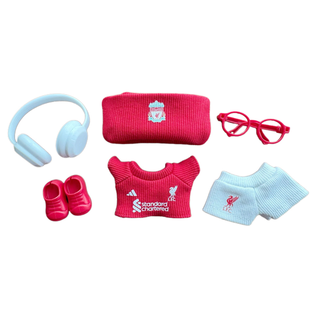 Labubu Liverpool FC red Jersey 2.0 – Player-Customizable