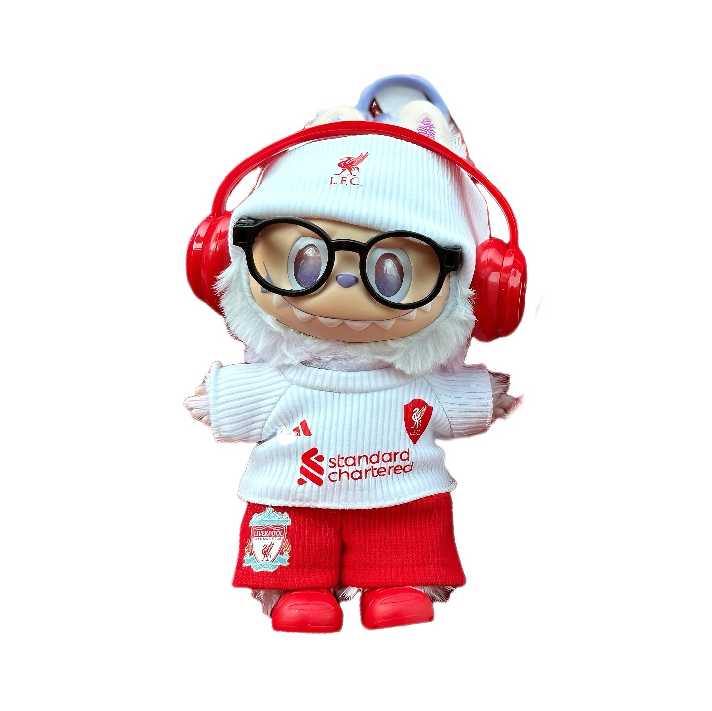 Labubu Liverpool FC red Jersey 2.0 – Player-Customizable