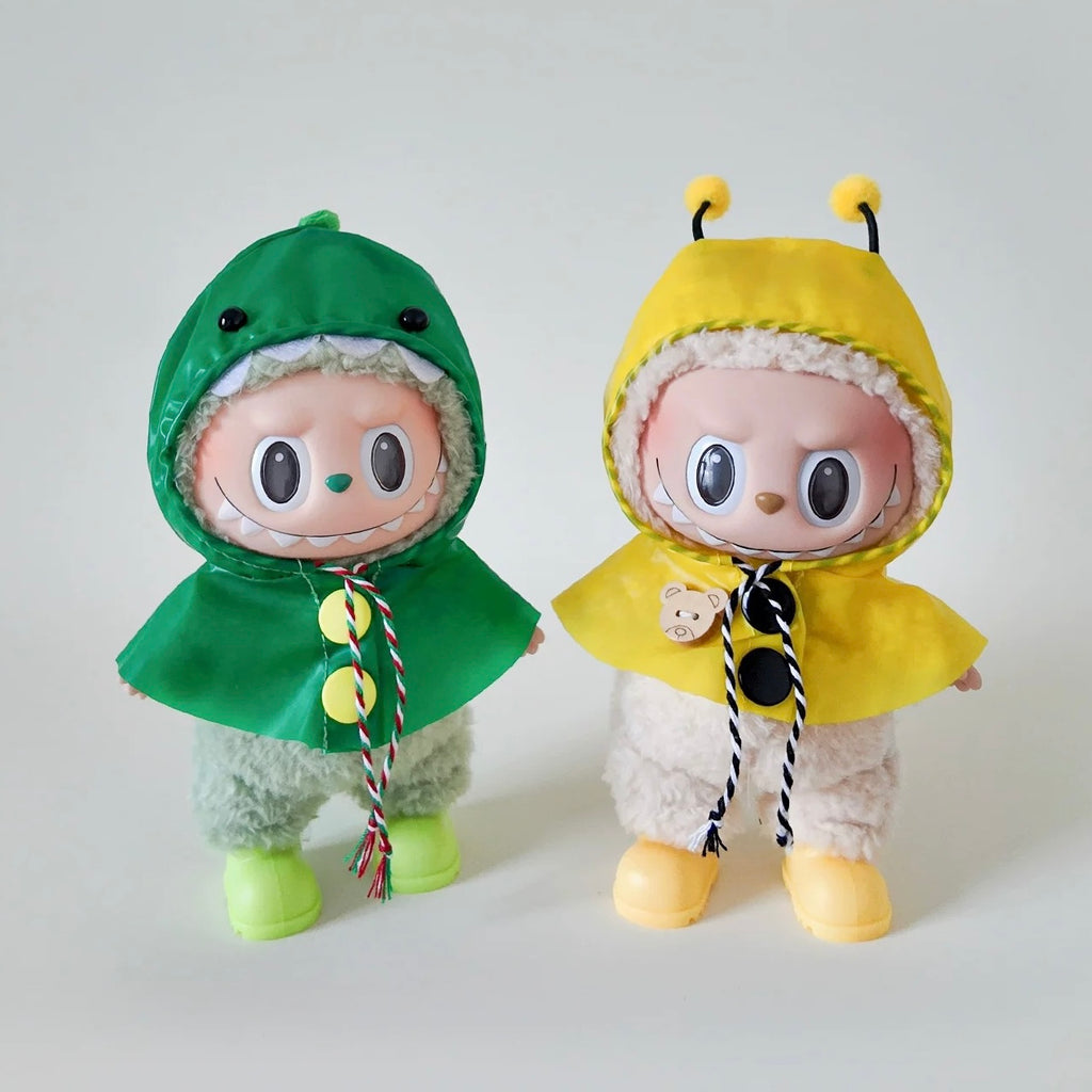 LABUBU Adorable Rain Poncho Set - FS04