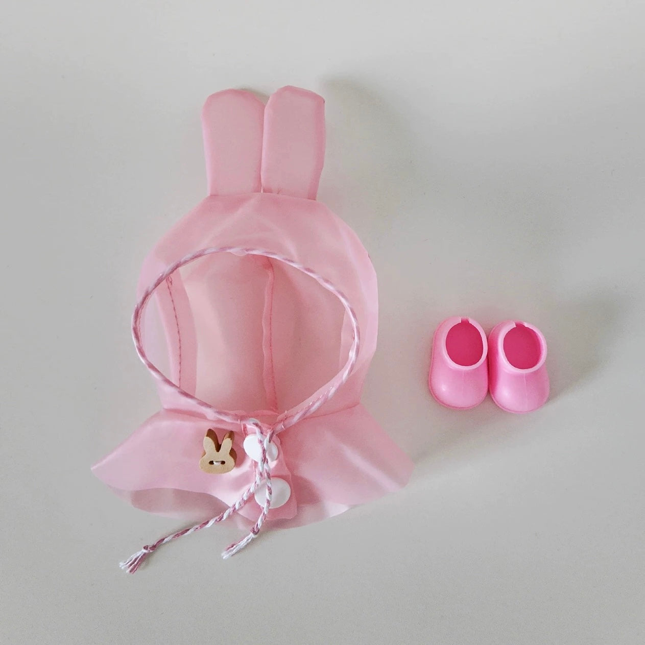 LABUBU Adorable Rain Poncho Set - FS04