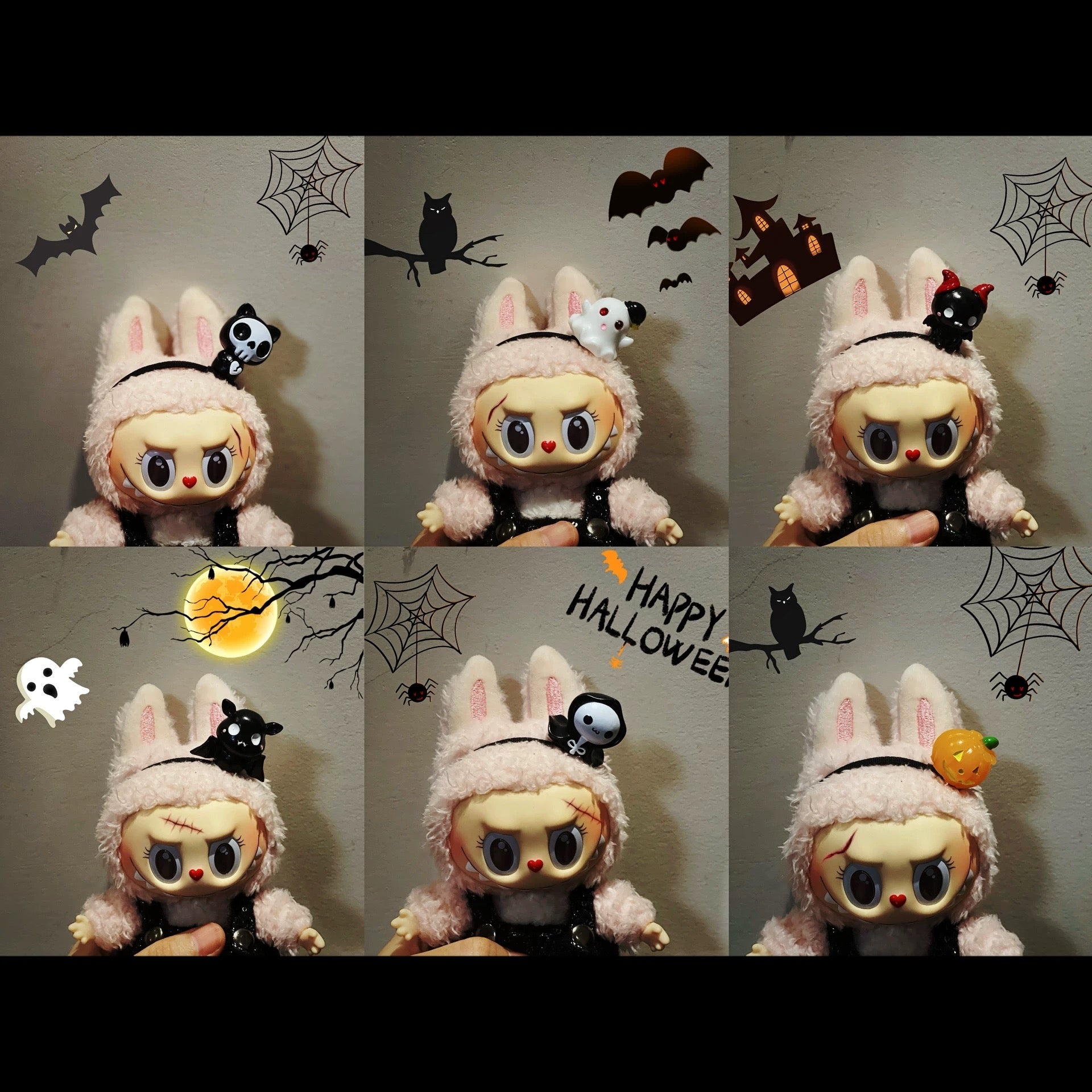 Labubu Halloween Headband Cute Accessories