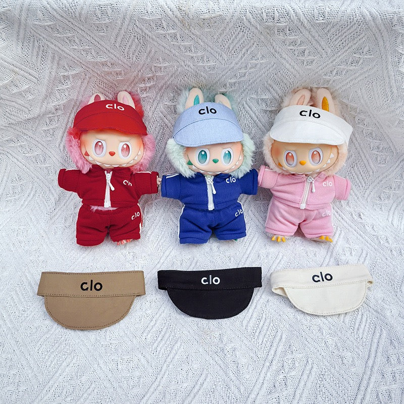 ALO 17cm Labubu Clothes Set(NO DOLL) Accessories Suit Unique Style