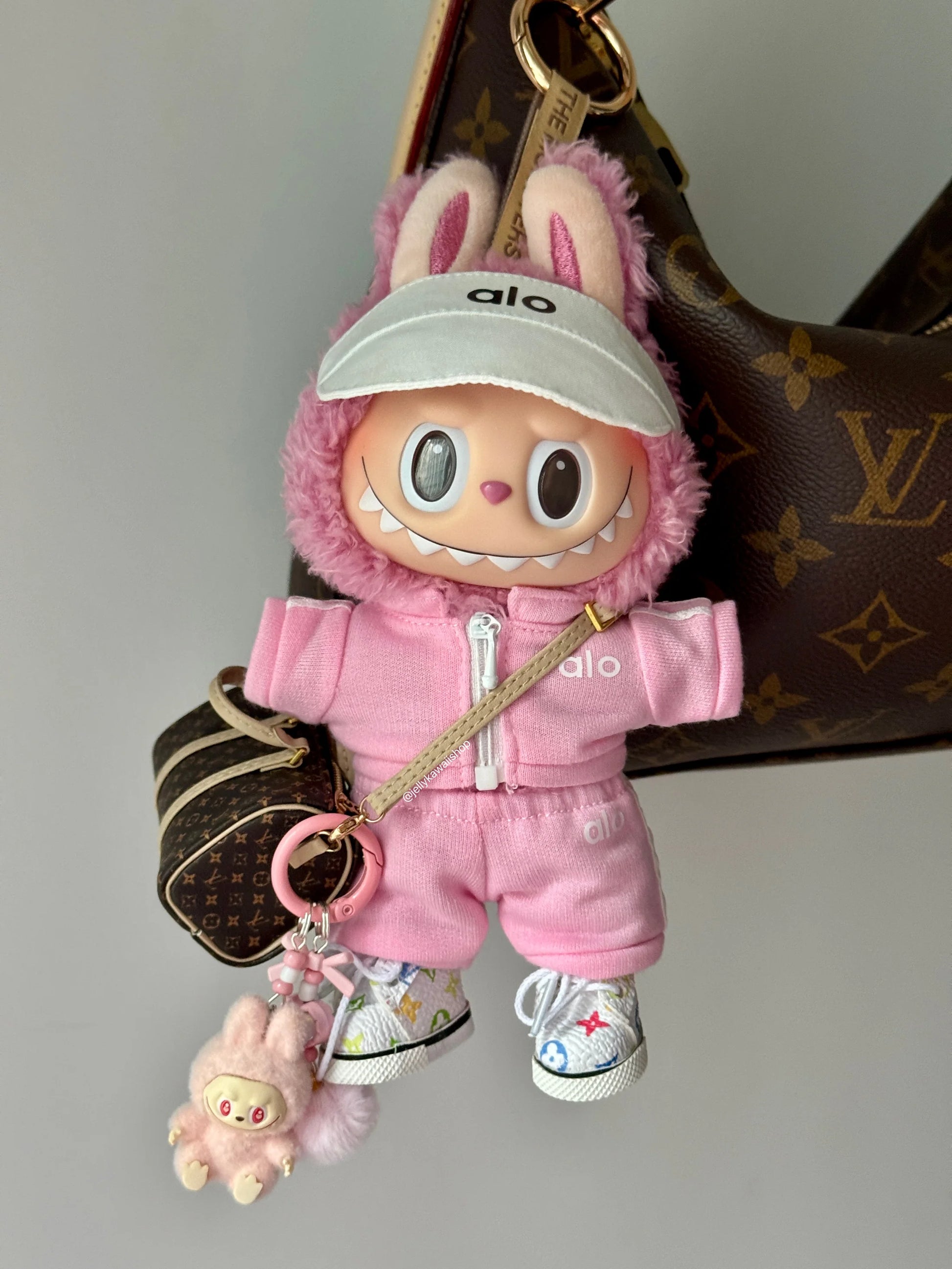 ALO 17cm Labubu Clothes Set(NO DOLL) Accessories Suit Unique Style