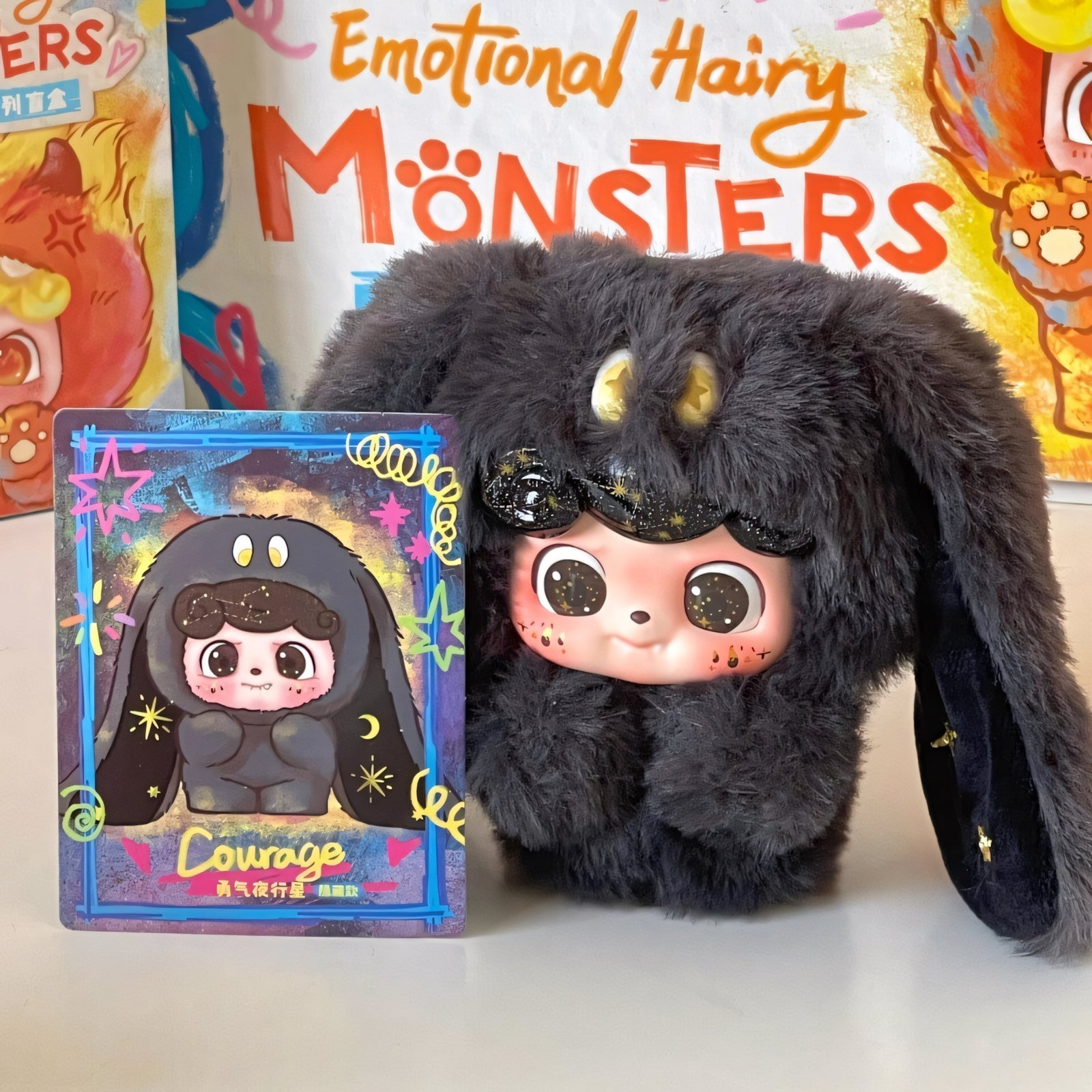 Emotional Hairy Monsters