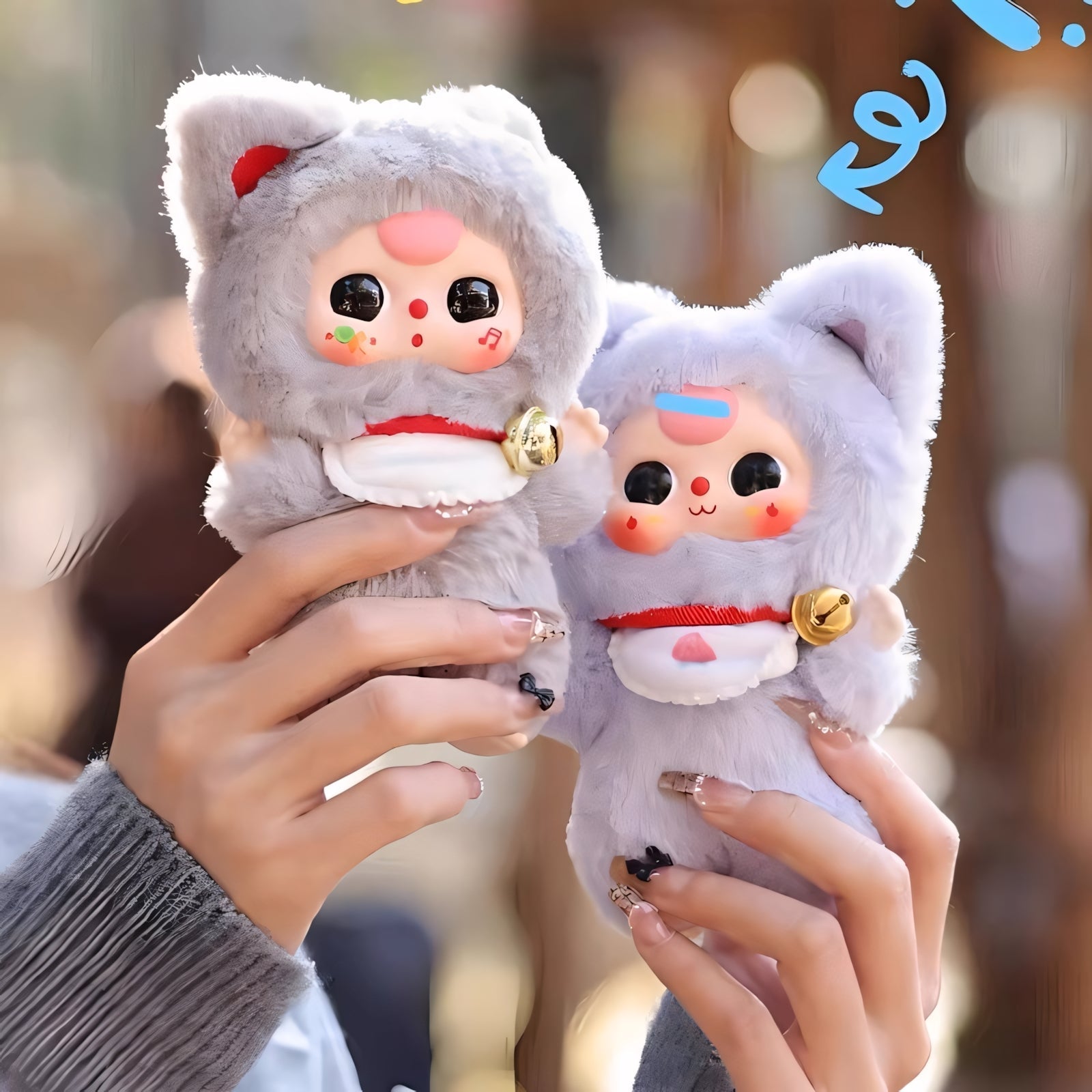 Baby three billonaire cat blind boxes